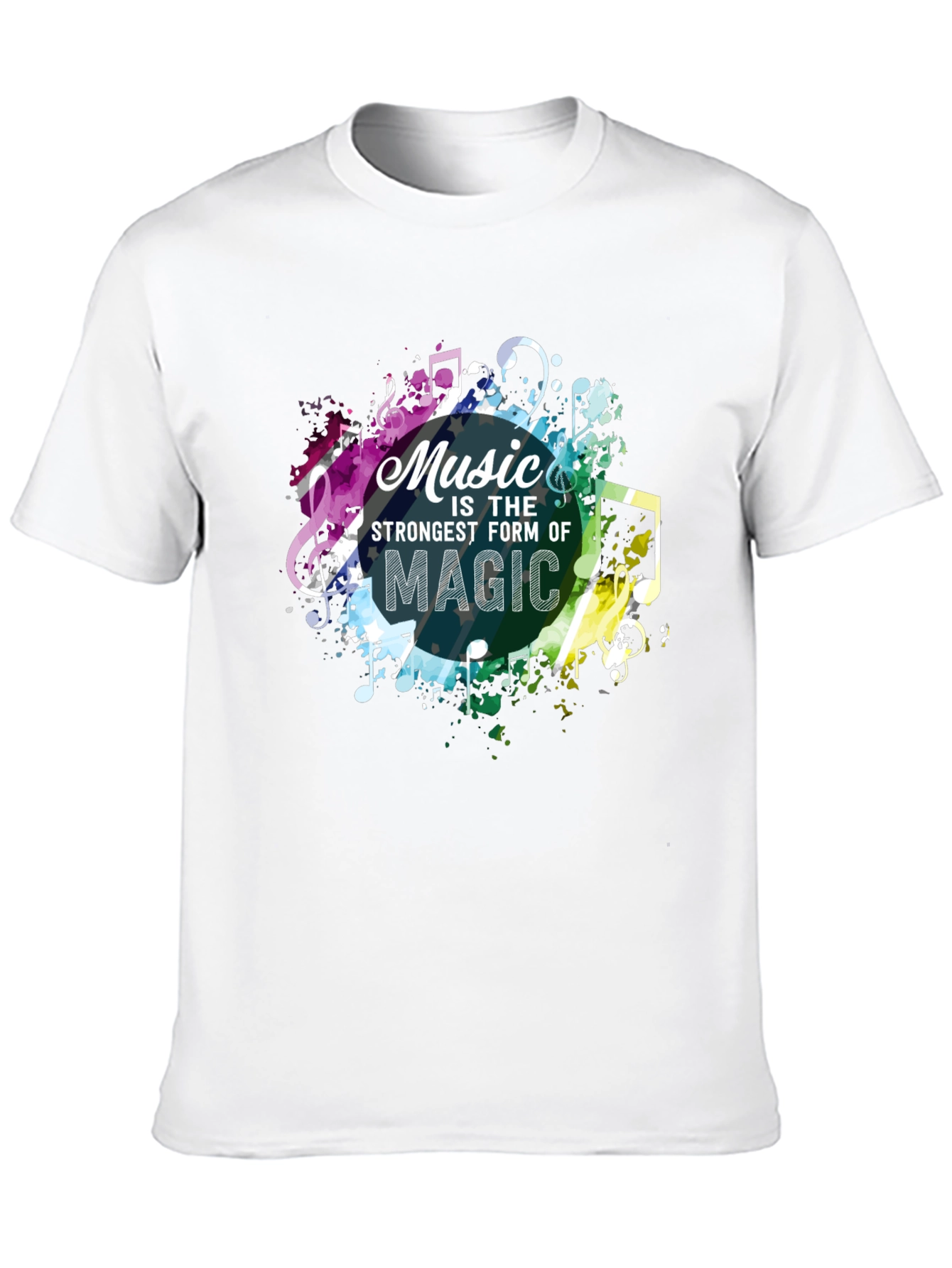 Black Music Is Magic Men's Graphic Tee view 10