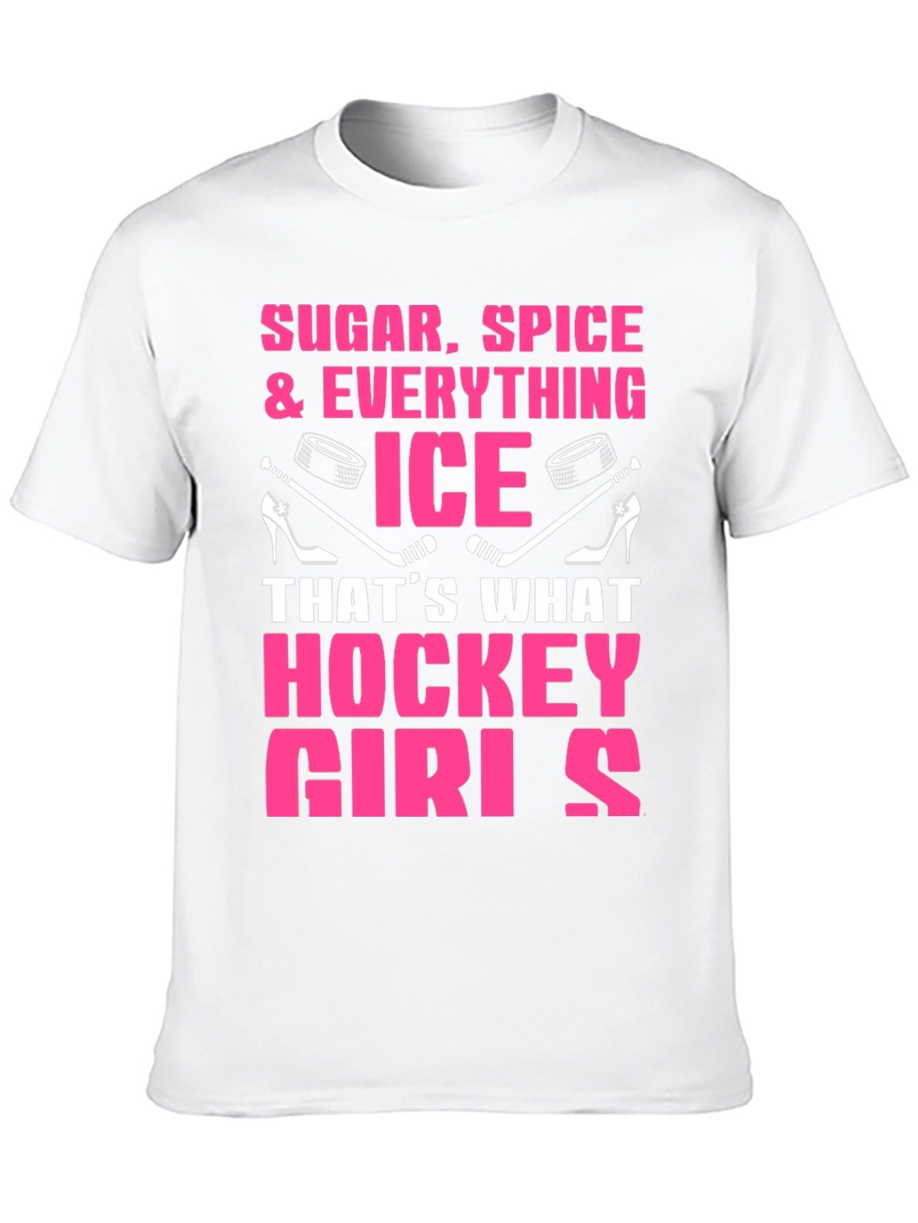 Black Sugar Spice Hockey Girls T-Shirt view 10