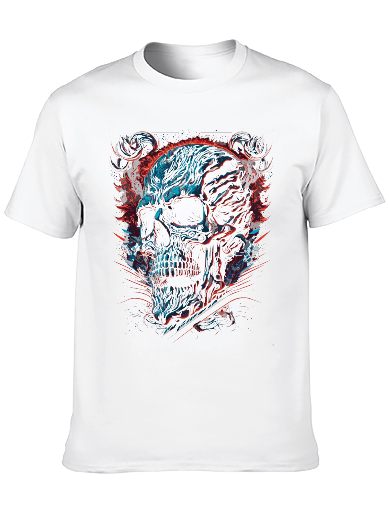 Black Skull Graphic Tee - Bold & Edgy Style view 10