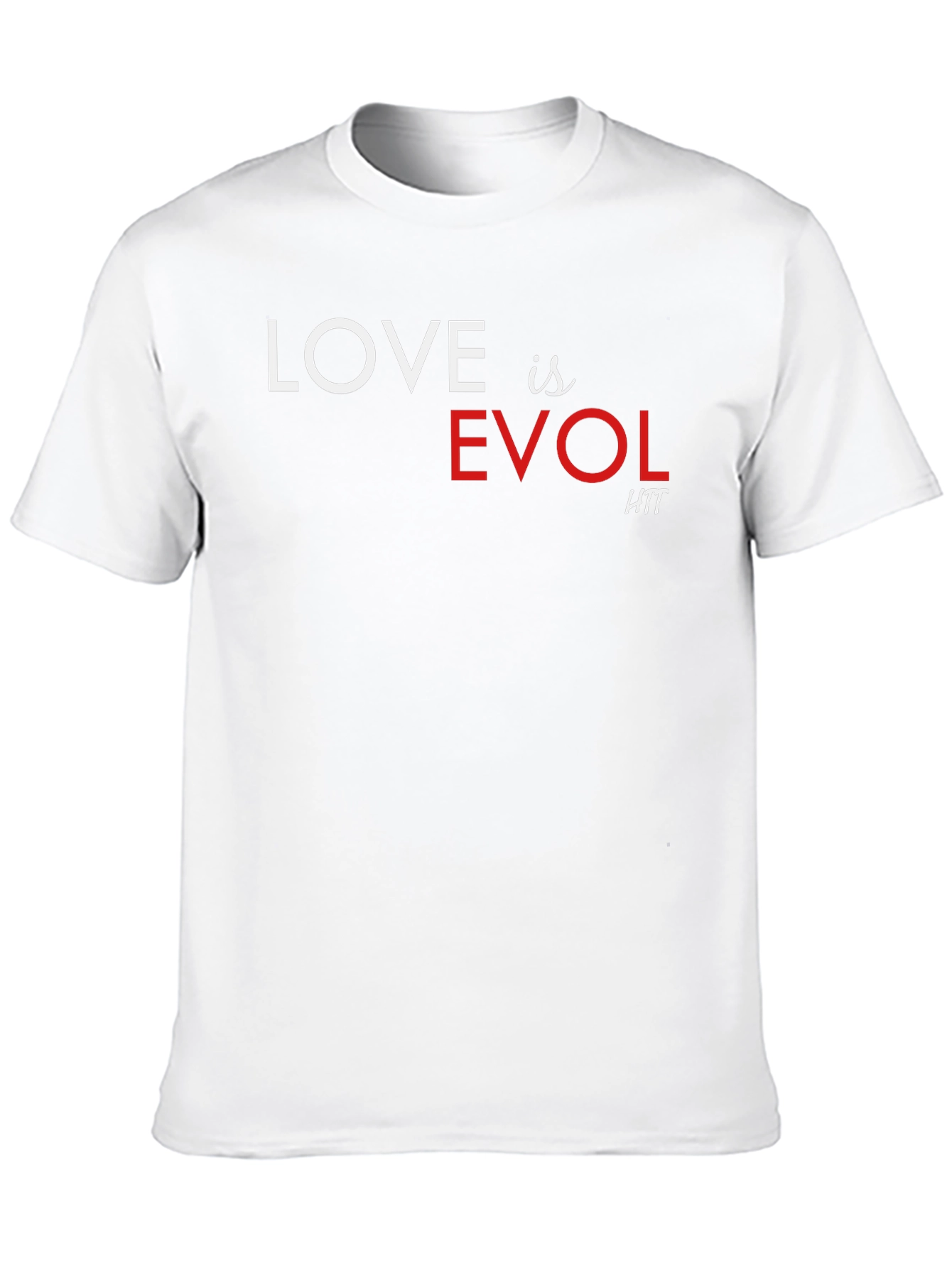Black Love is EVOL Tee - Black Graphic T-Shirt view 10