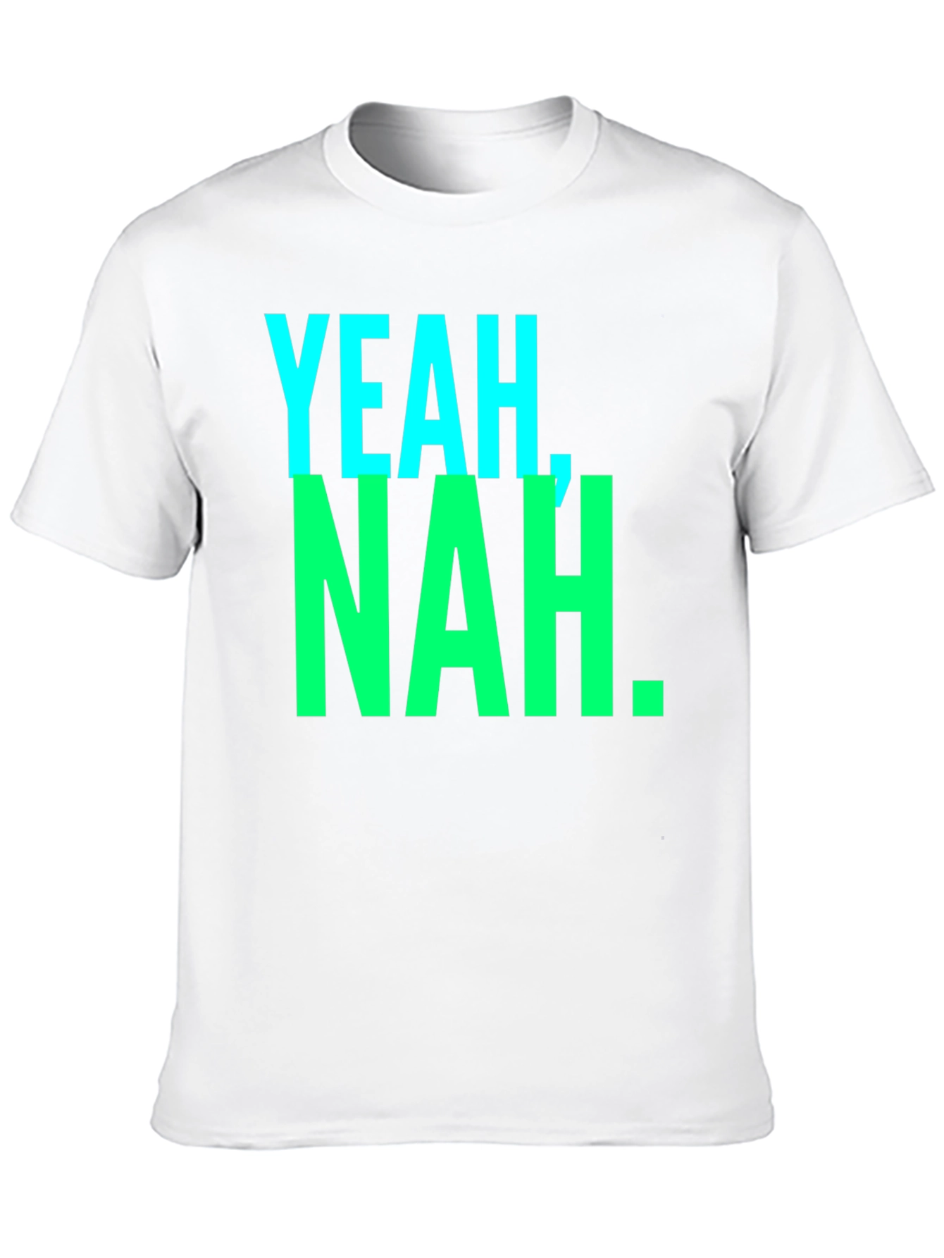 Black Yeah, Nah. Graphic Tee - Casual Style view 10