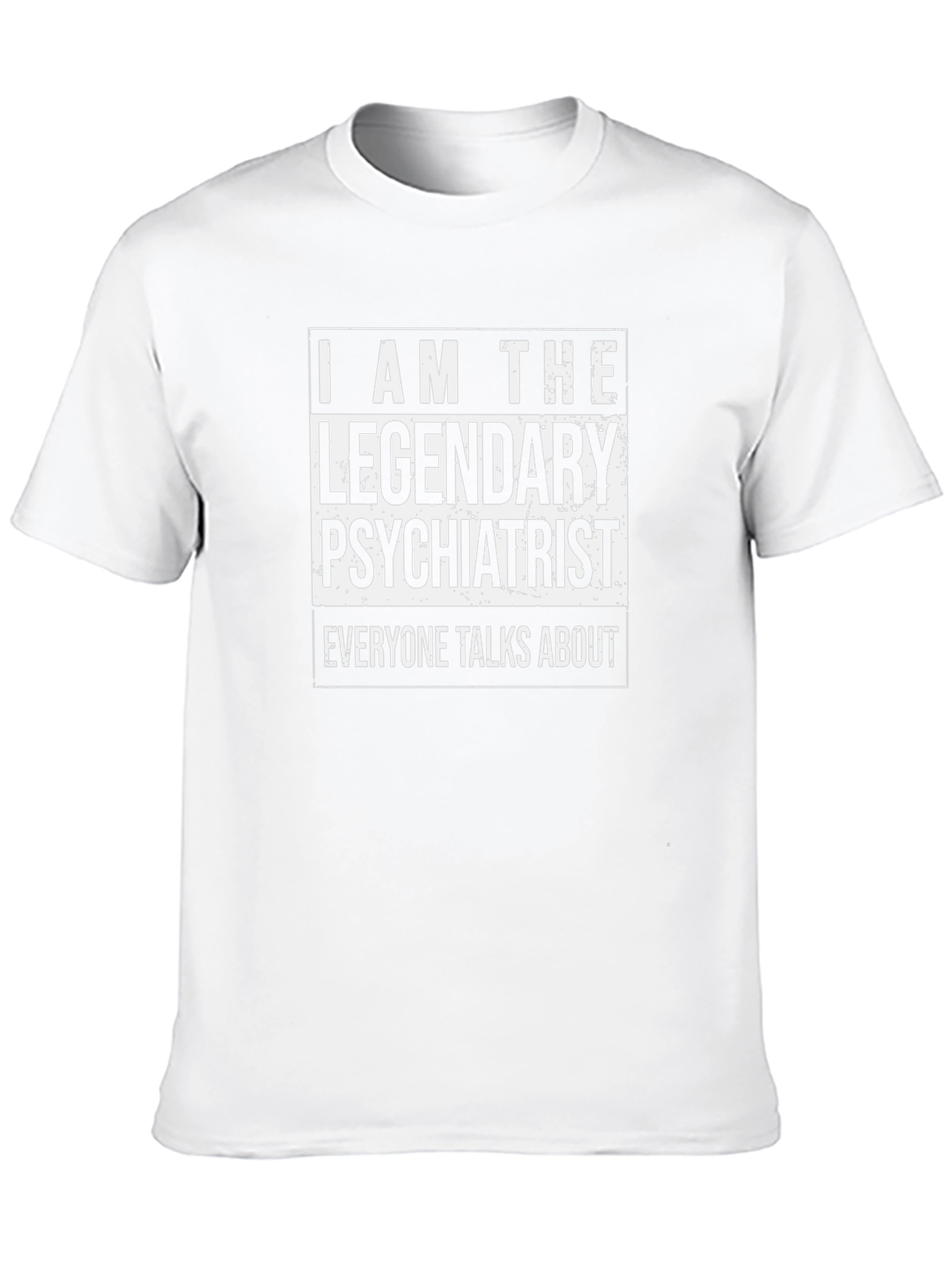 Legendary Psychiatrist Black T-Shirt - 10
