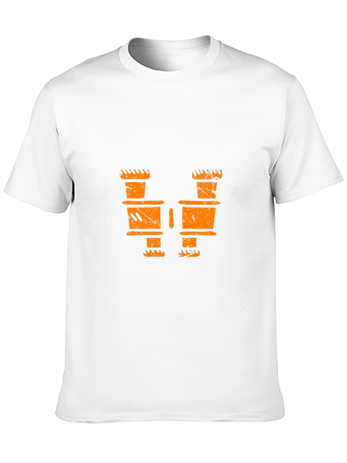 Black Retro Bongo Drum T-Shirt view 10