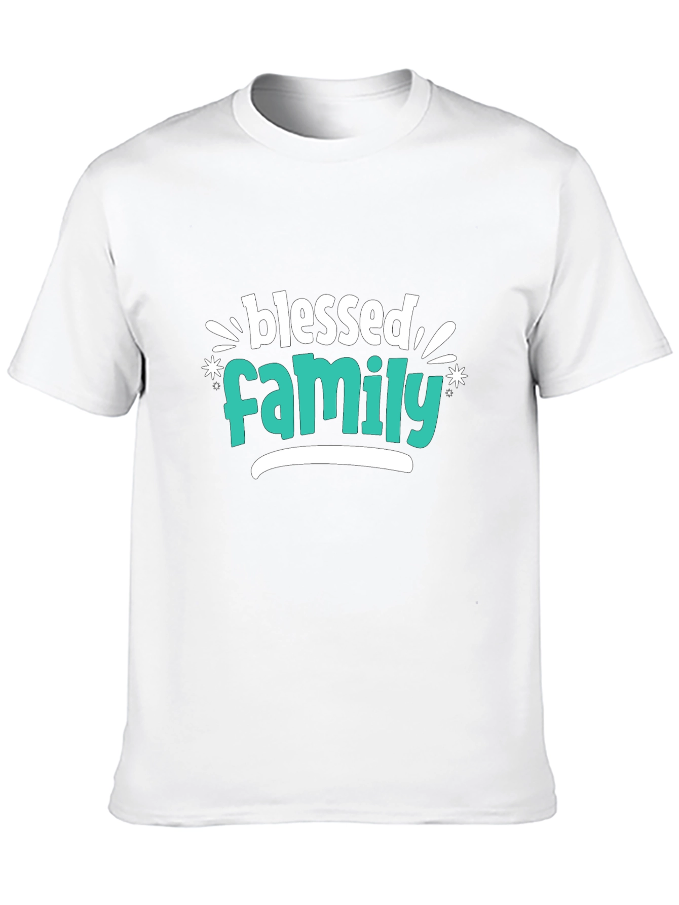 Black Blessed Family Graphic Tee - Stylish Comfort view 10