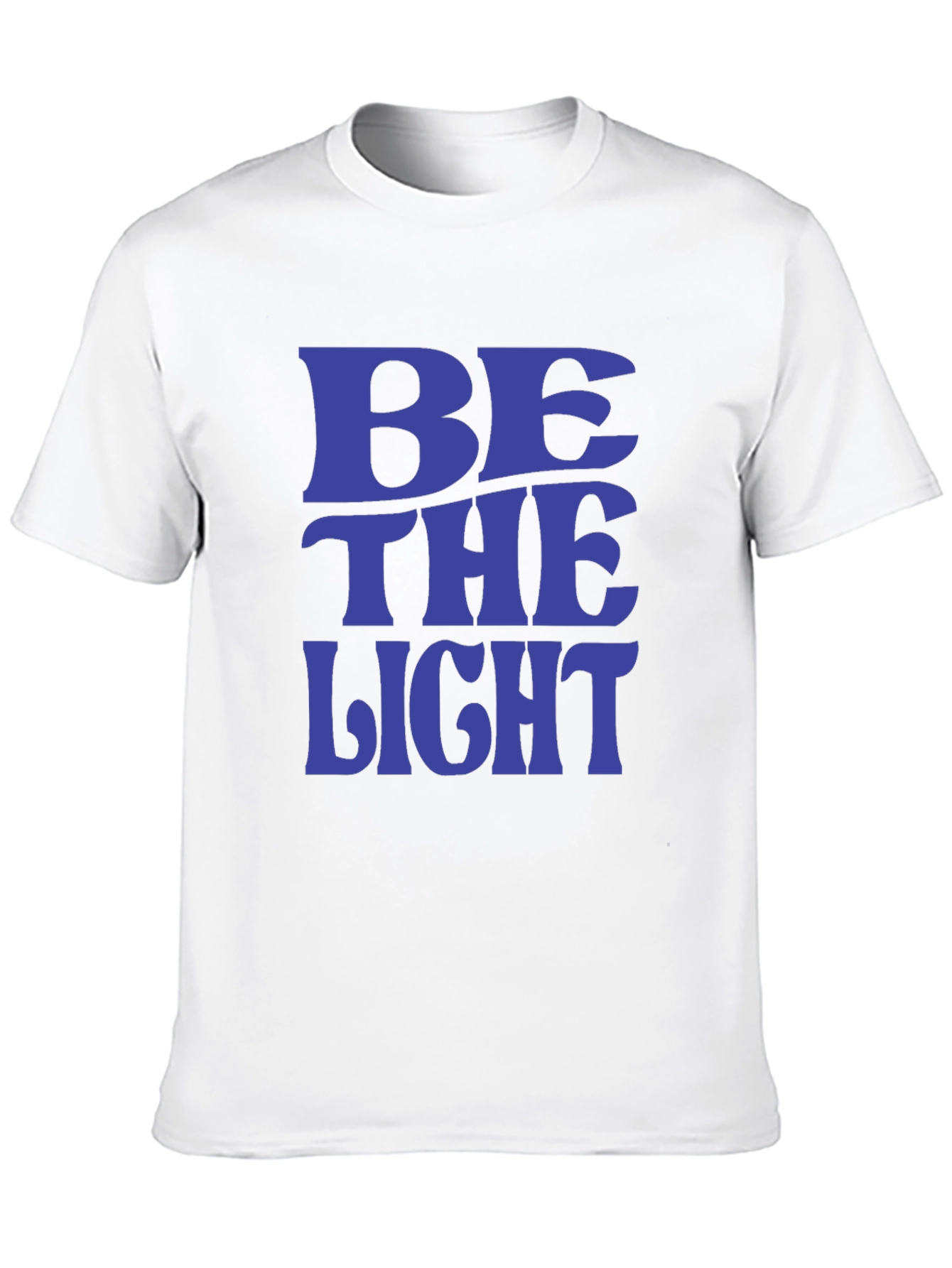 Black Be The Light T-Shirt - Positive Message Tee view 10