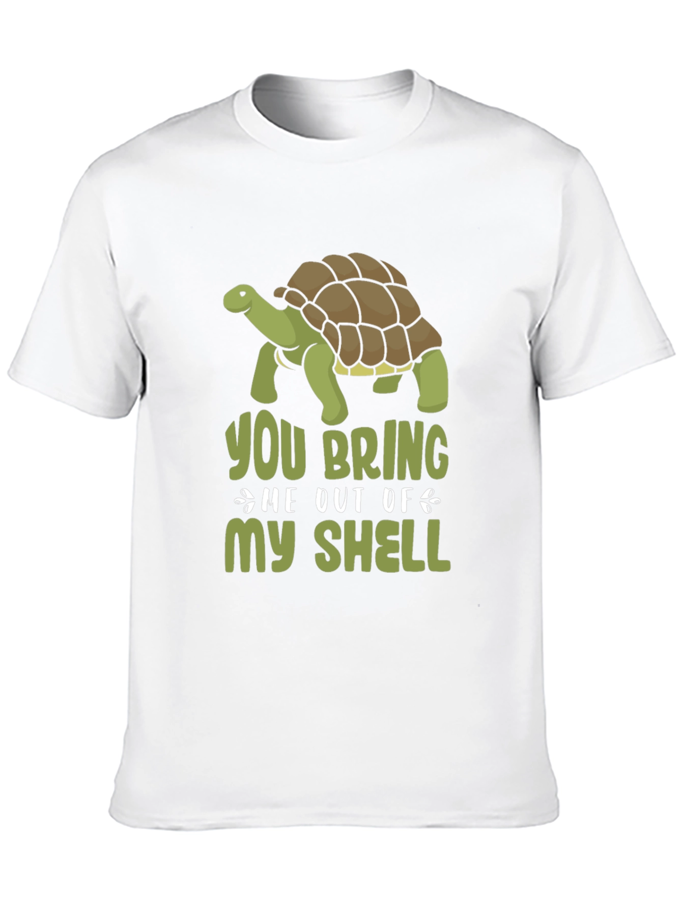 Black You Bring Me Out of My Shell Turtle Graphic Tee view 10