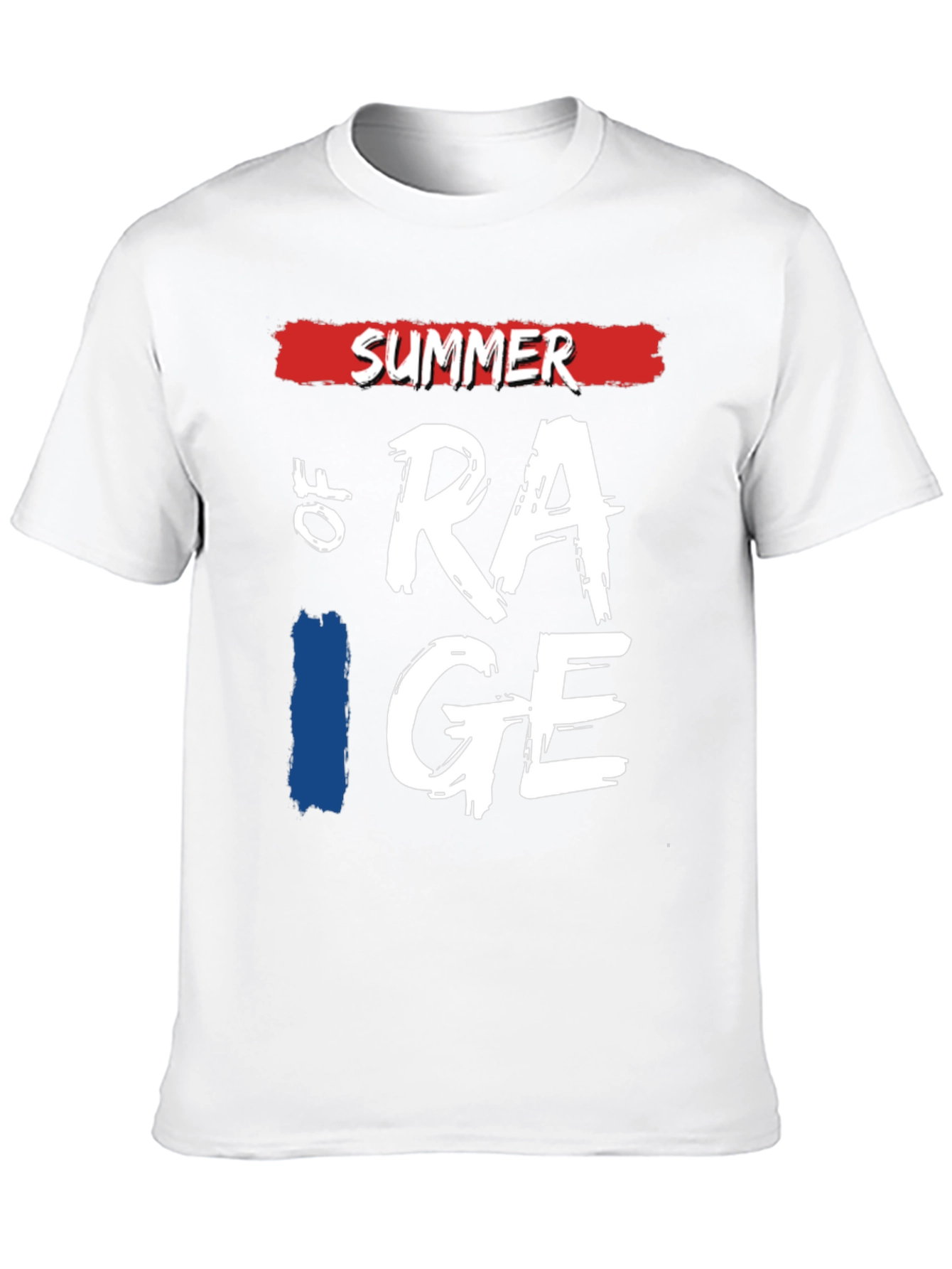 Black Summer of Rage Graphic Tee - Cool Casual Style view 10