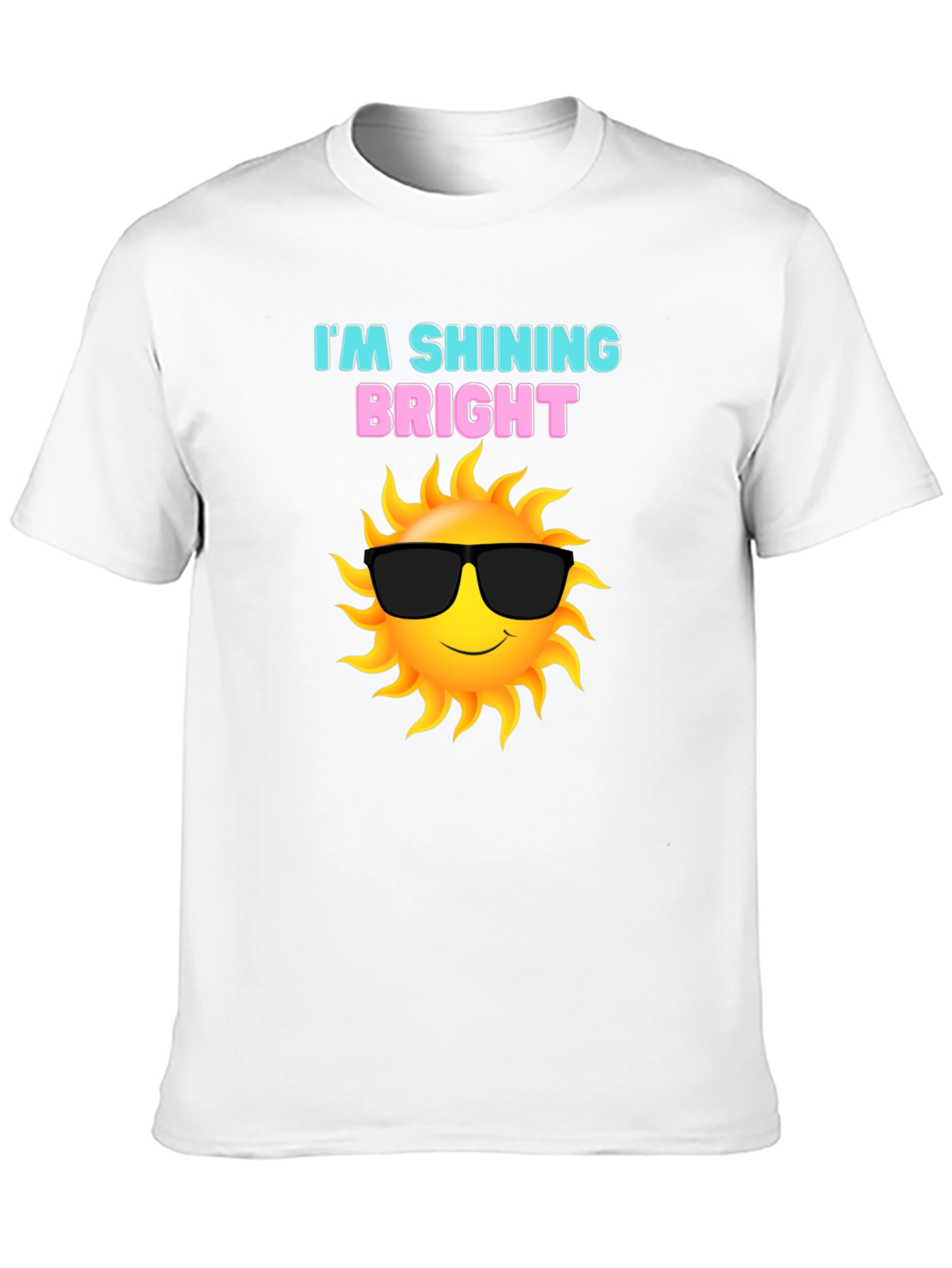 Black Shining Bright Sun Graphic Tee - Black view 10