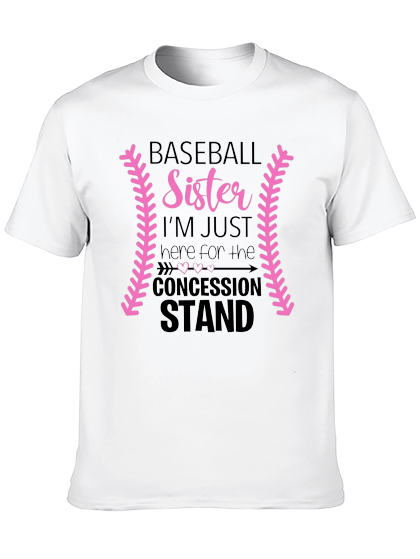 Baseball Sister Concession Stand T-Shirt - 10
