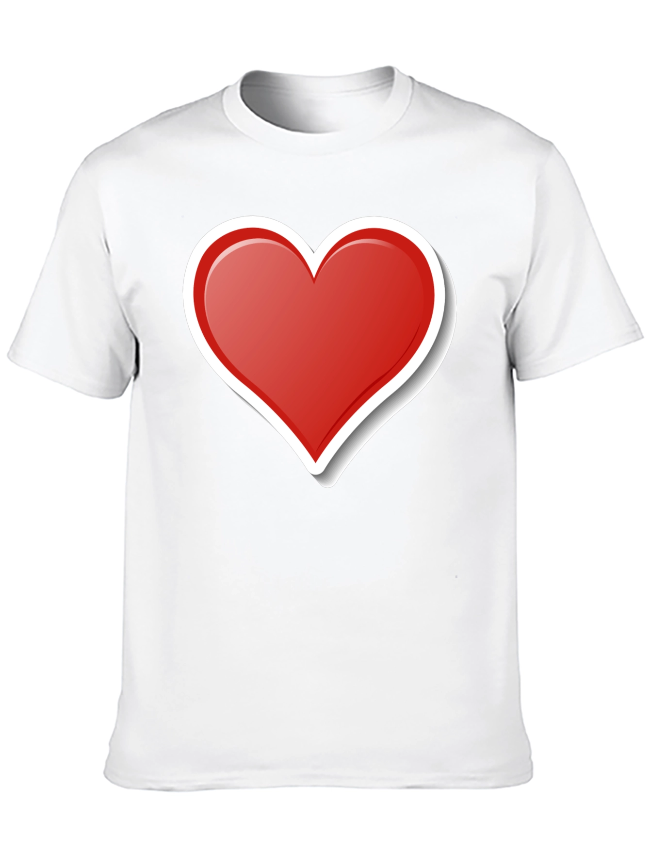 Black Heart Graphic T-Shirt - Stylish Black Tee view 10