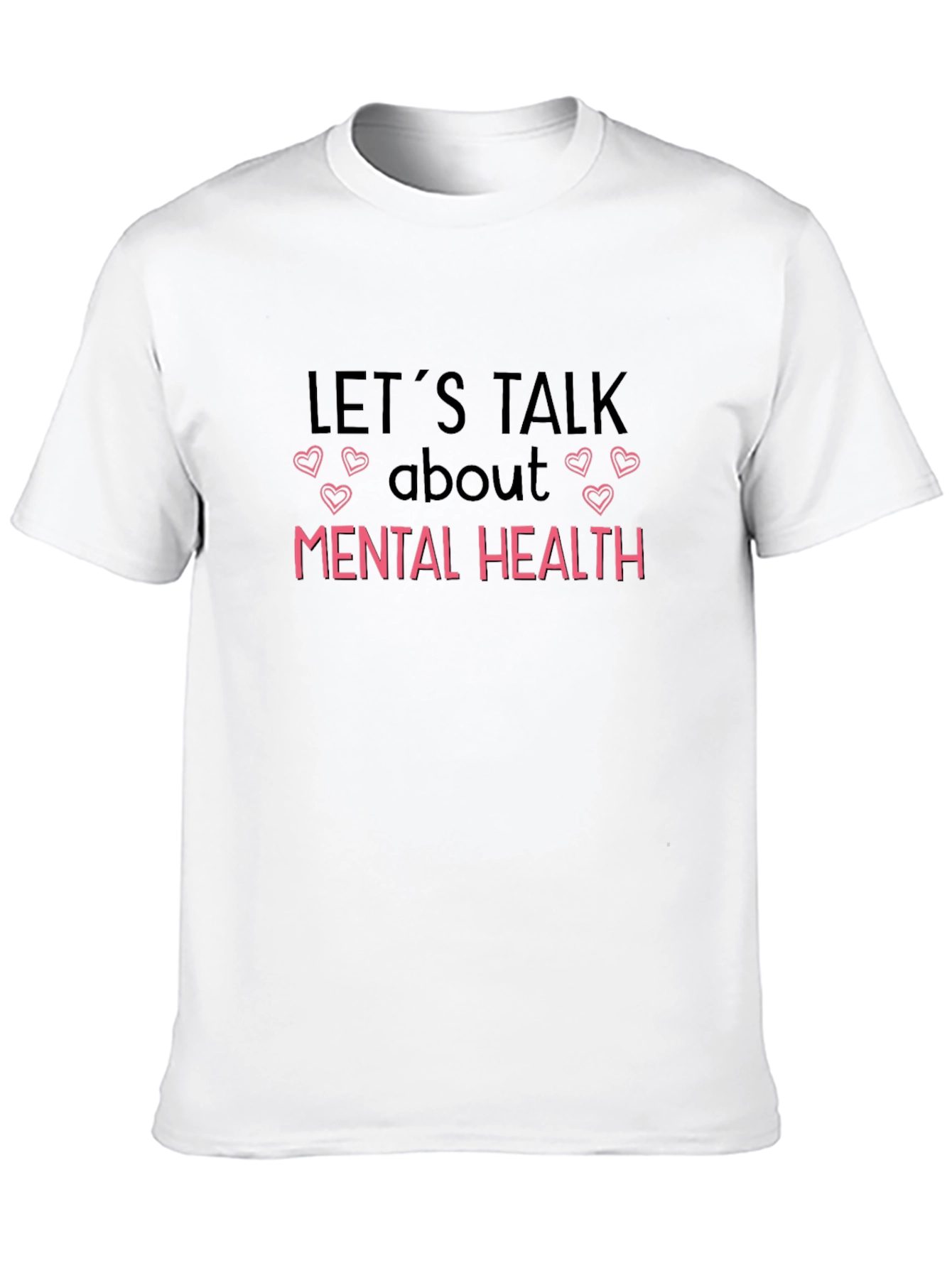 Black Mental Health Awareness T-Shirt - Let's Talk! view 10