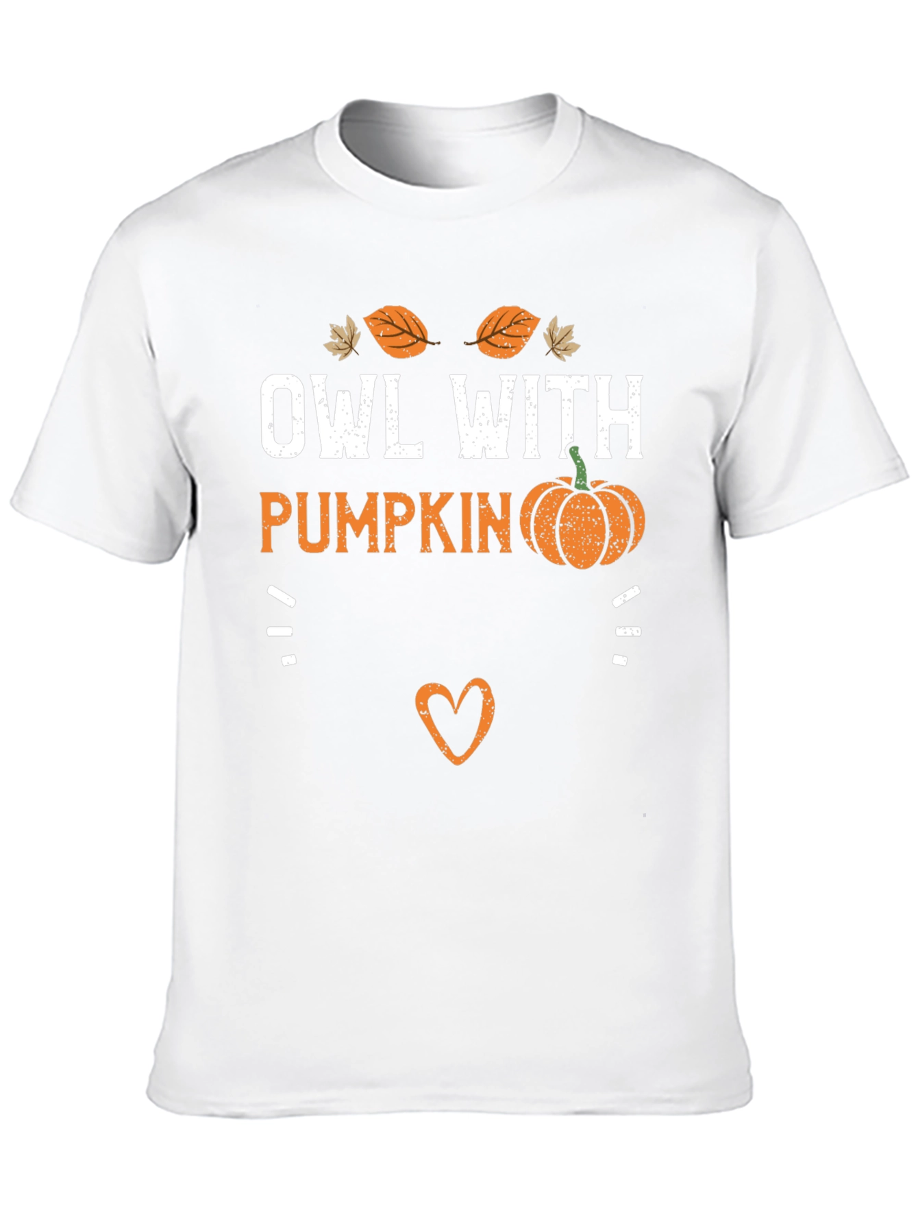 Black Owl With Pumpkin T-Shirt - Fall Holiday Tee view 10