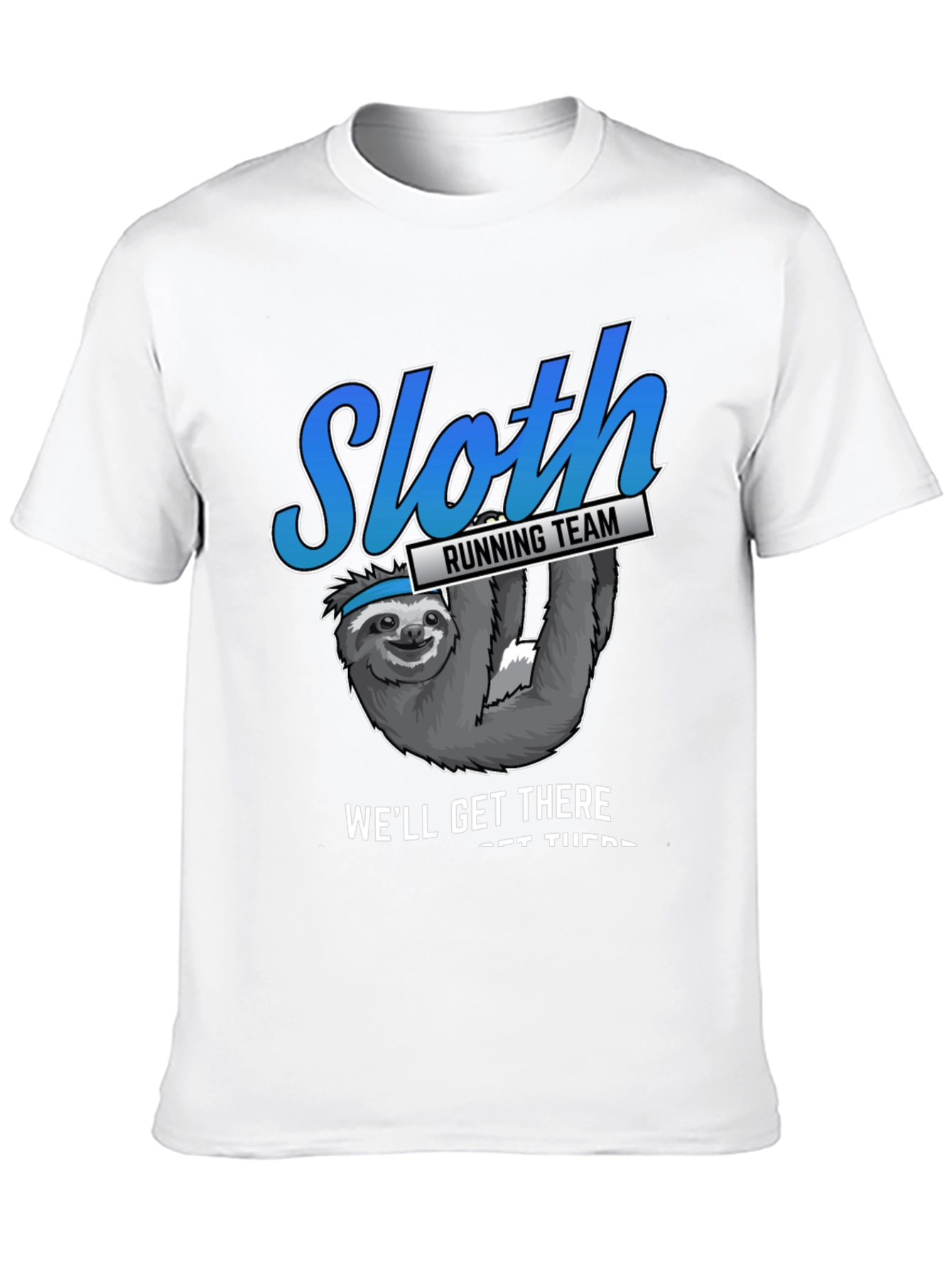 Black Sloth Running Team T-Shirt view 10