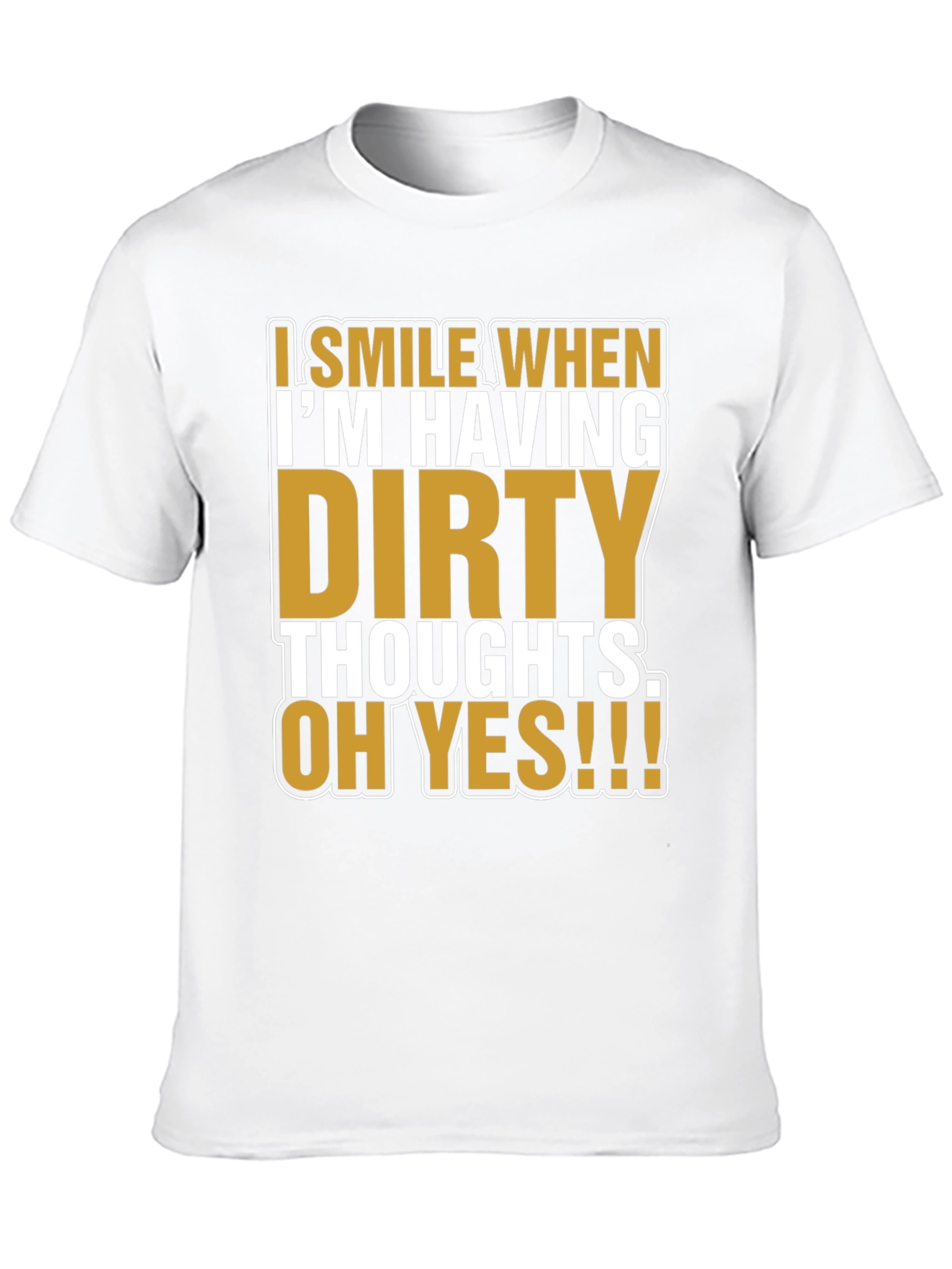 Black Dirty Thoughts T-Shirt - Funny Adult Humor Tee view 10