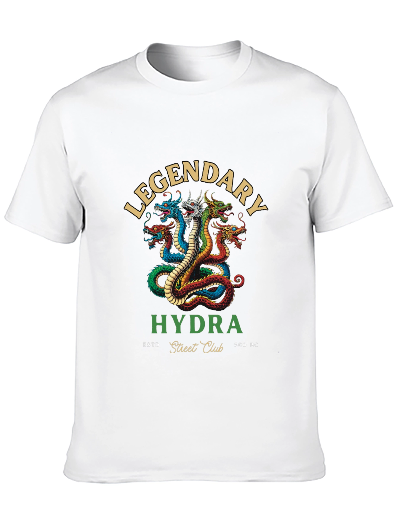 Black Legendary Hydra Street Club T-Shirt view 10