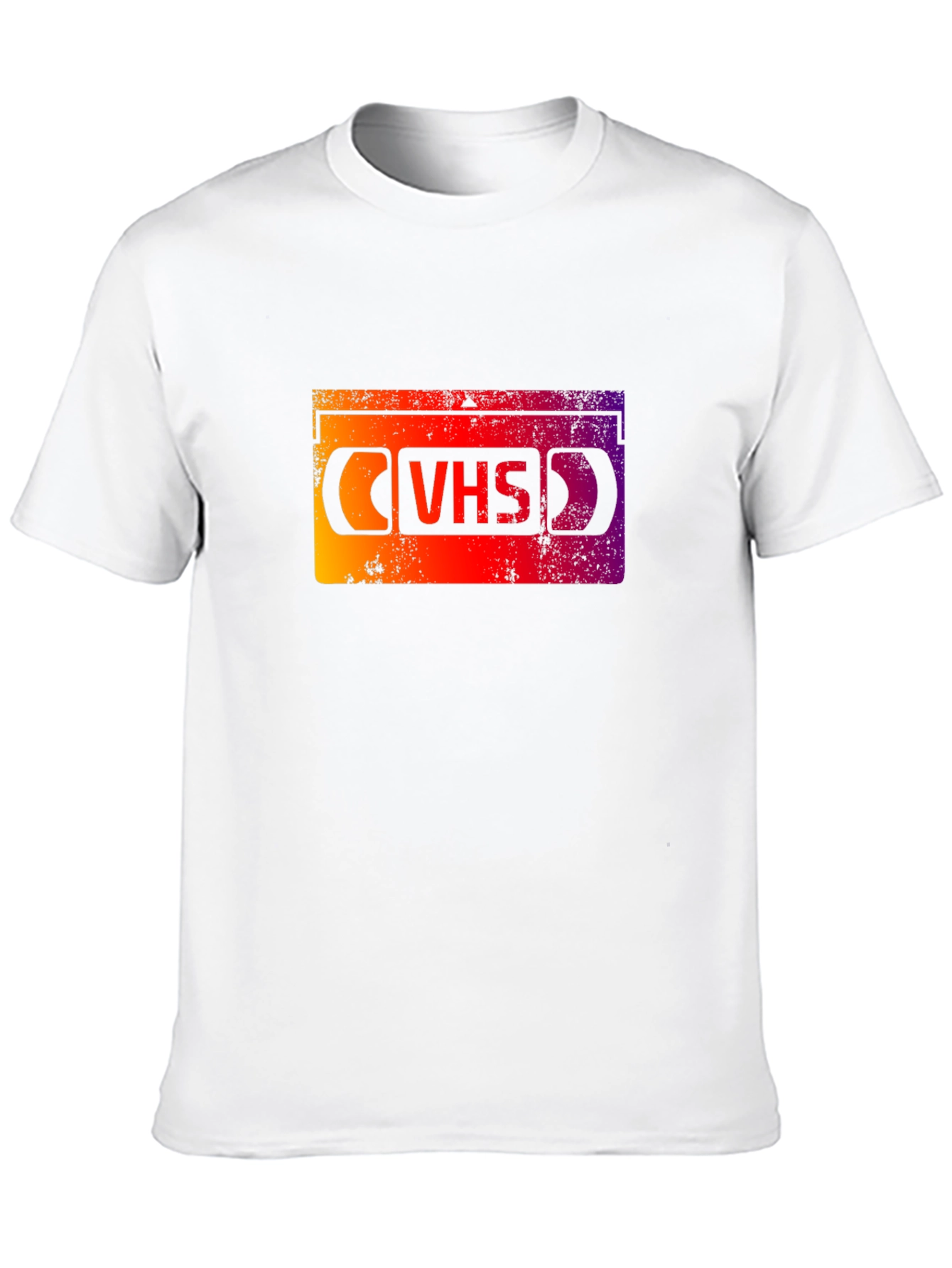 Black Retro VHS Tape Graphic Tee - Black view 10
