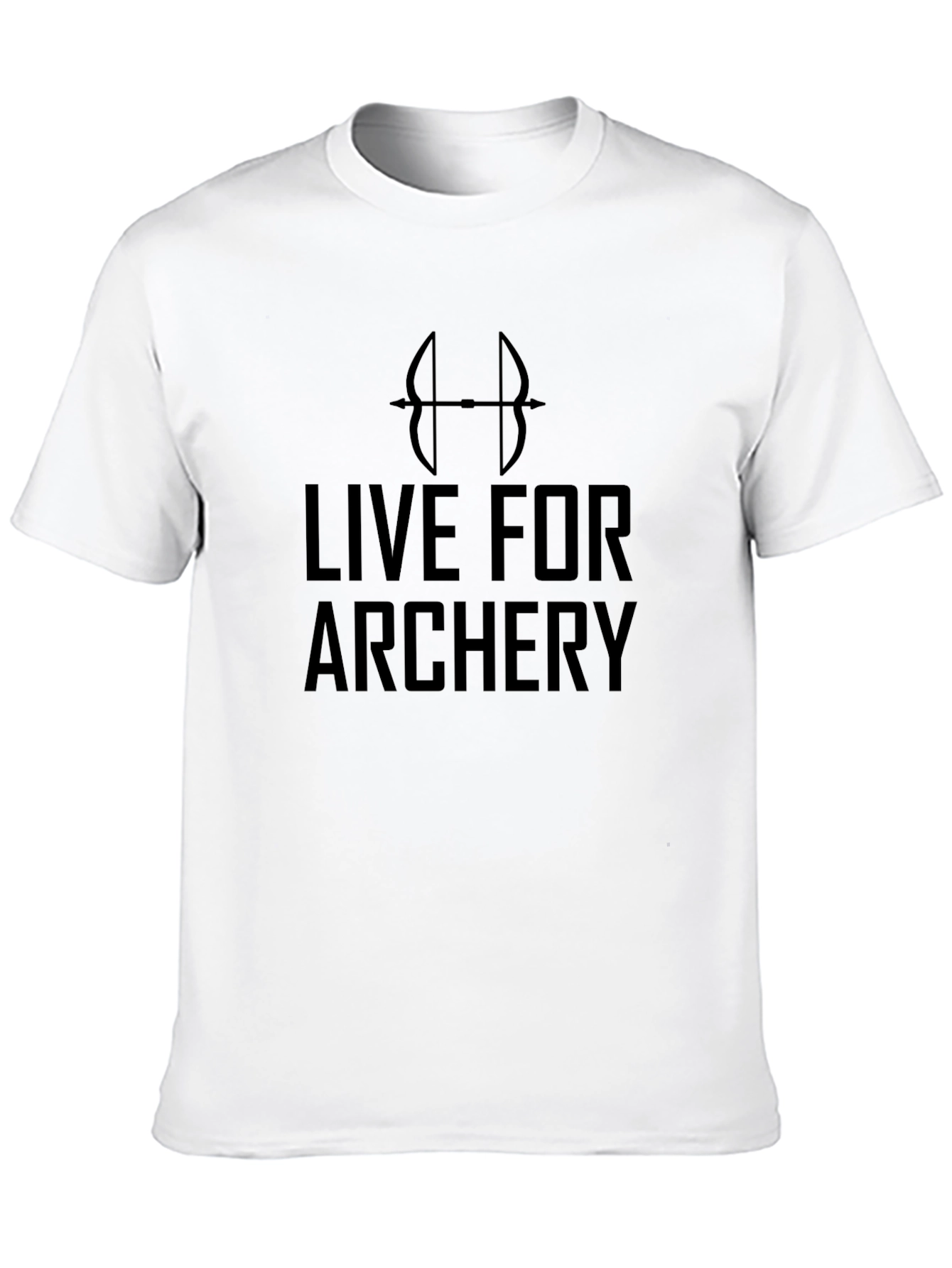 Black Live for Archery Black T-Shirt, Archer Gift view 10