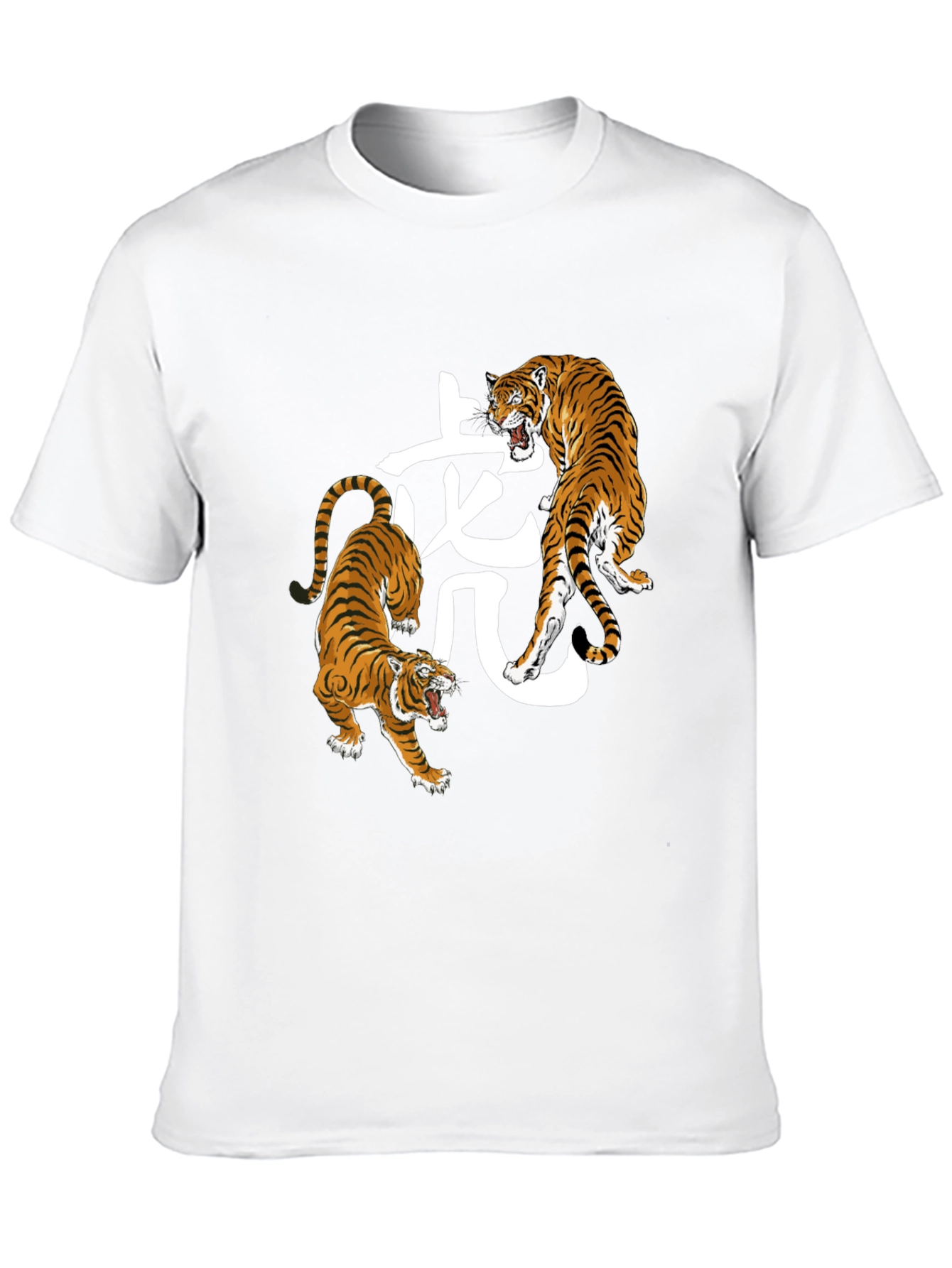 Black Tiger Graphic Tee - Stylish Animal Print Shirt view 10