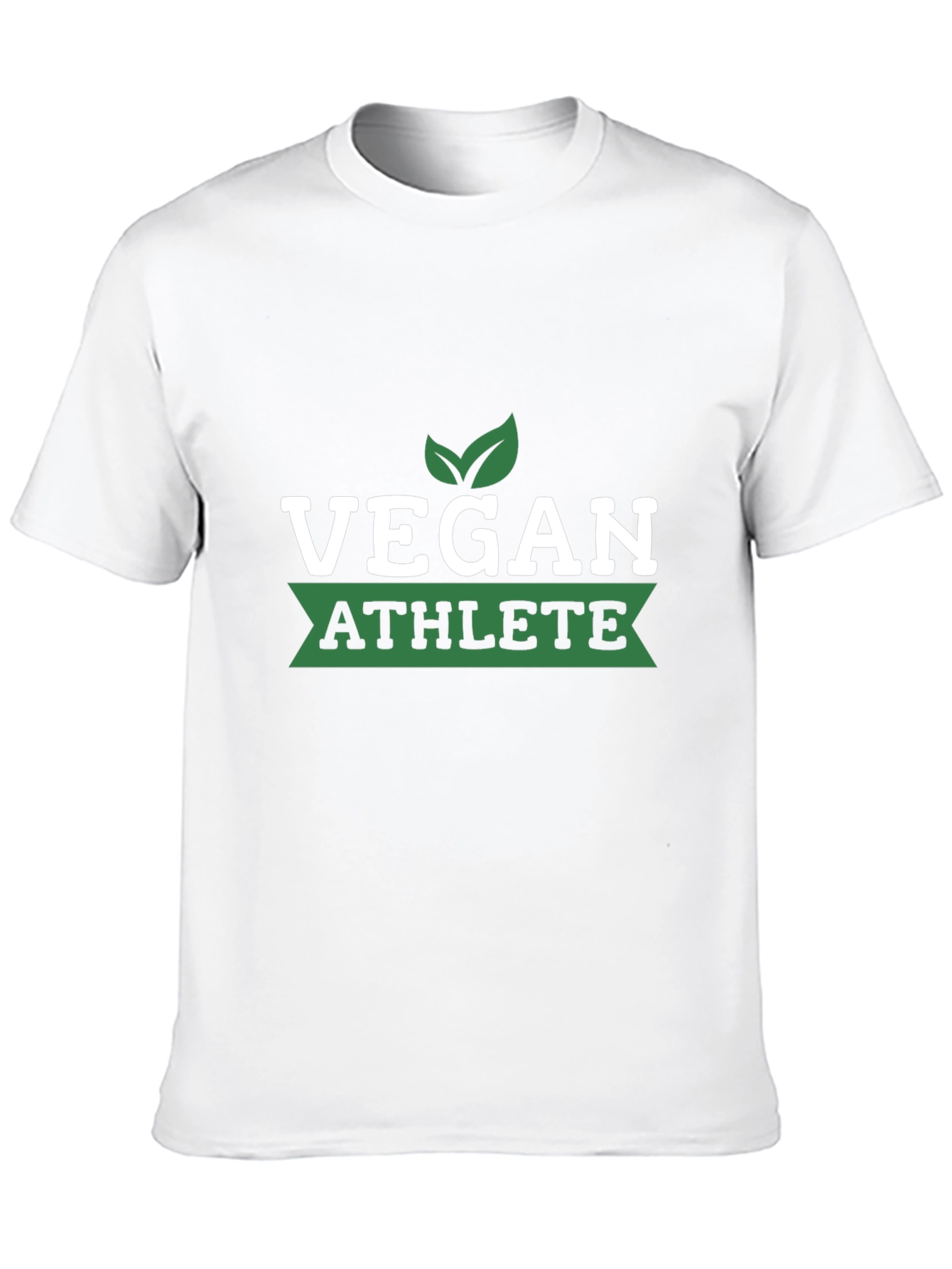 Black Vegan Athlete T-Shirt - Black view 10