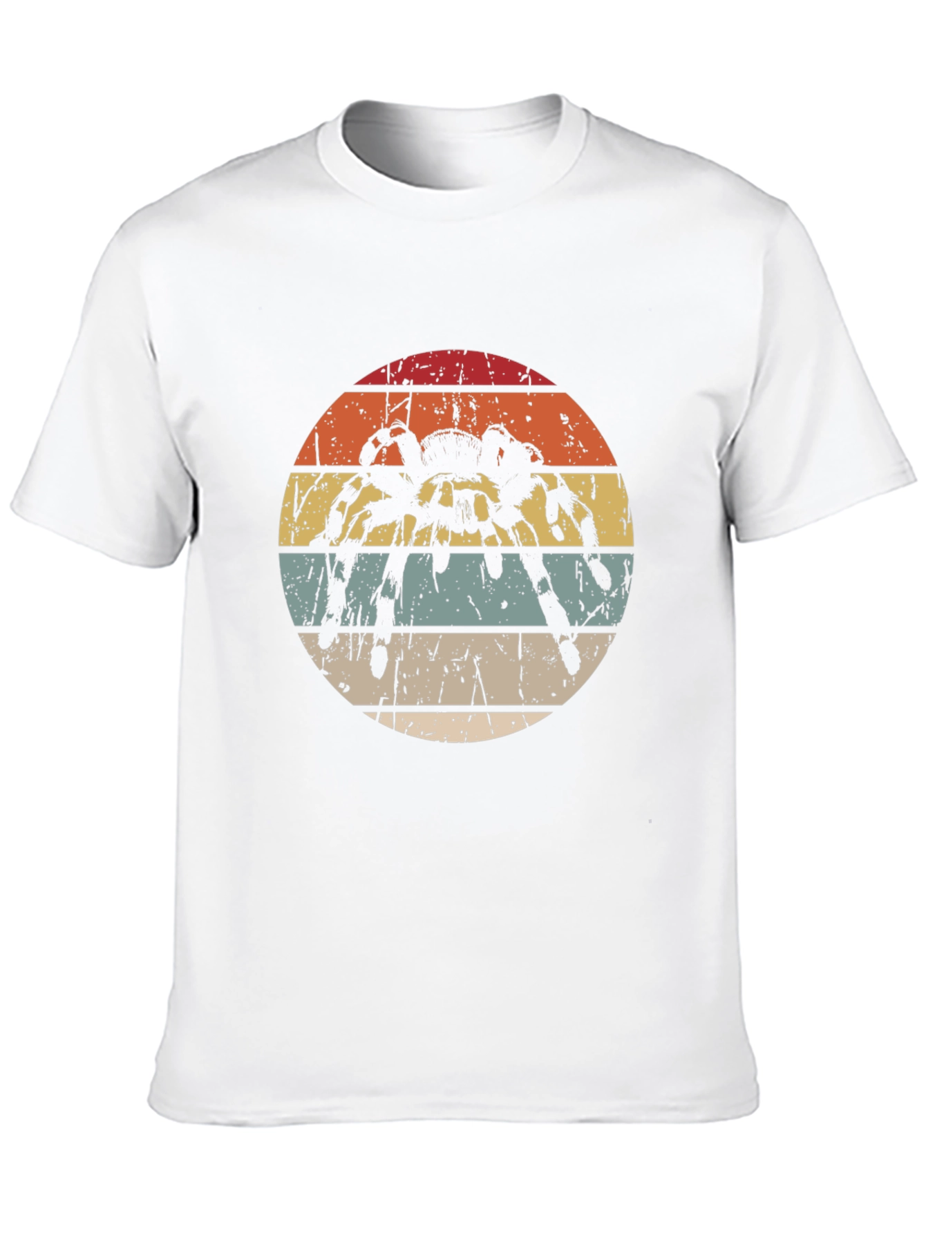 Black Retro Tarantula Graphic Tee - Vintage Spider T-Shirt view 10