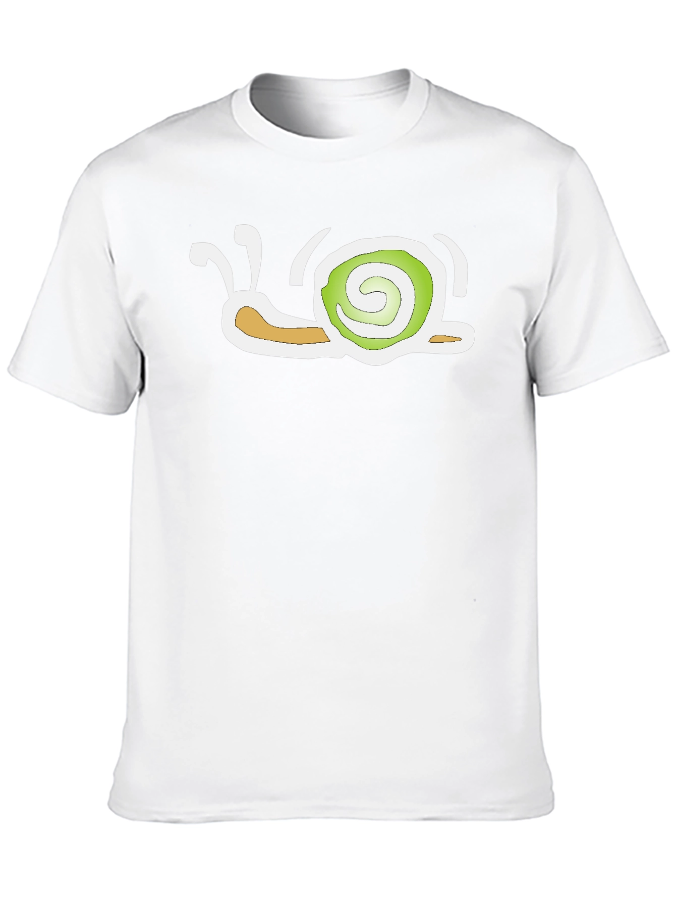 Black Snail Graphic T-Shirt - Unique Cartoon Design view 10