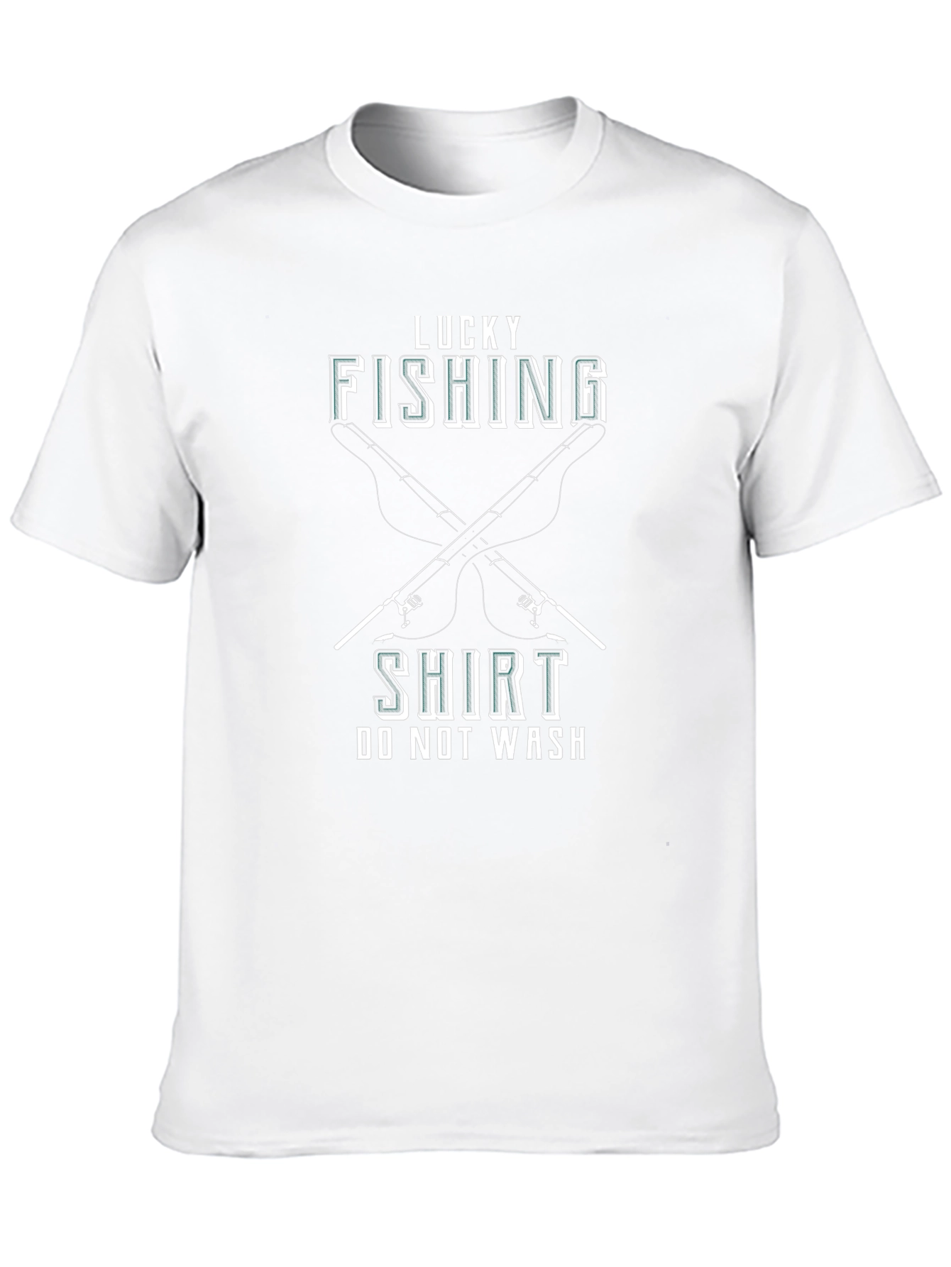Black Lucky Fishing Shirt - Men's Graphic Tee view 10