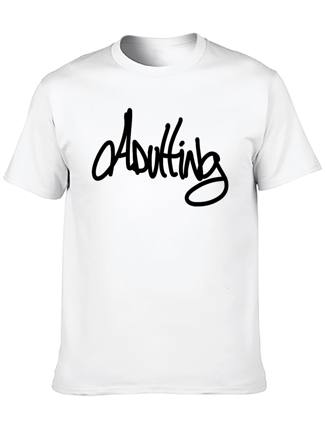 Black Adulting T-Shirt - Funny Graphic Tee view 10