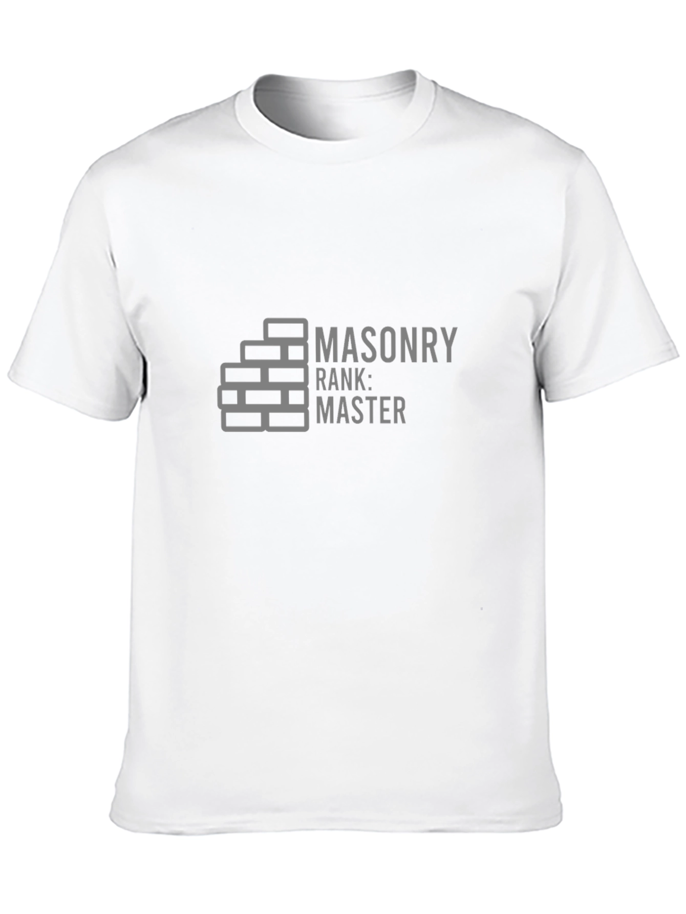 Black Masonry Master Rank Black T-Shirt view 10