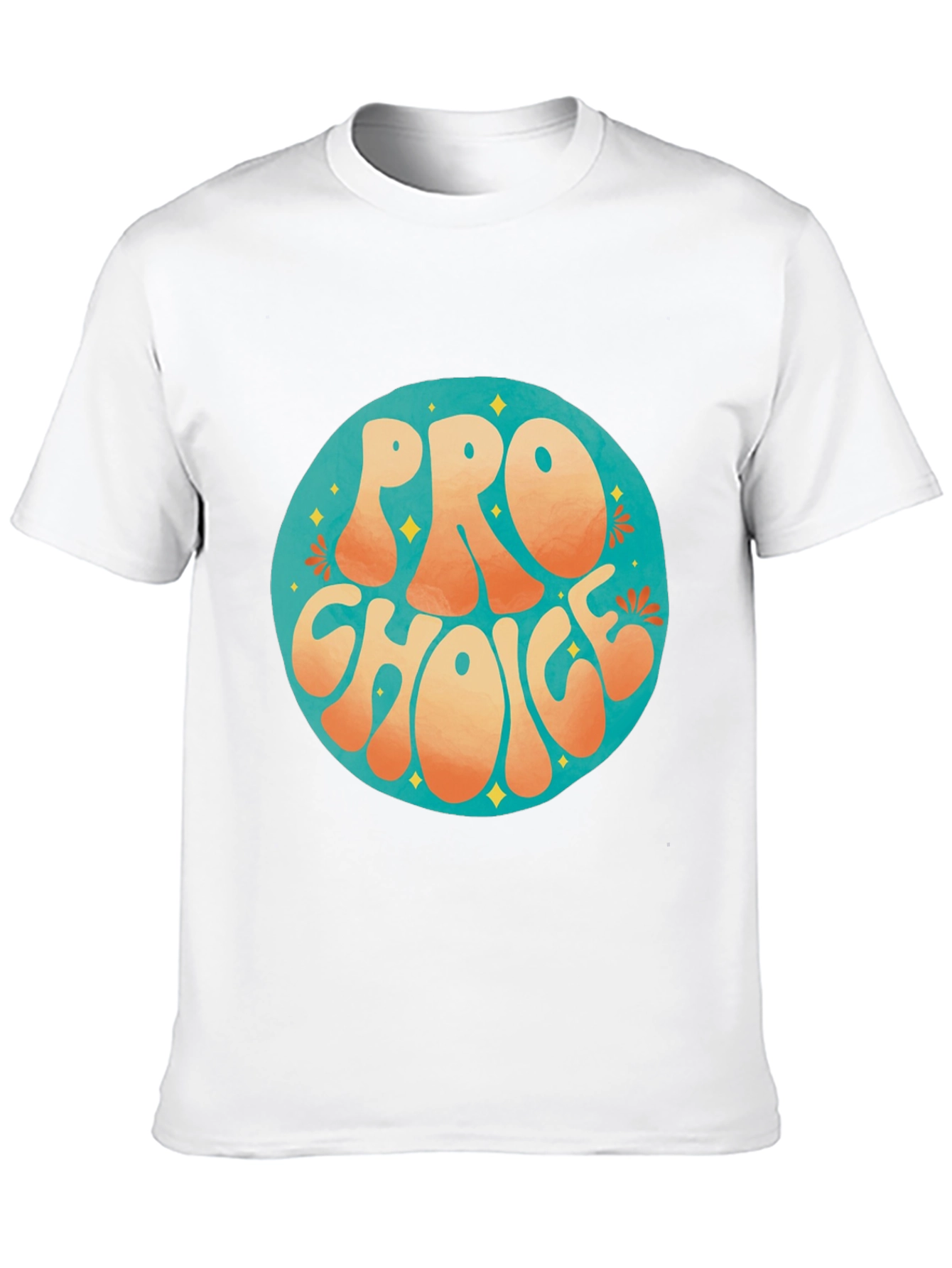 Pro Choice Retro Graphic Tee - Black Cotton T-Shirt - 10