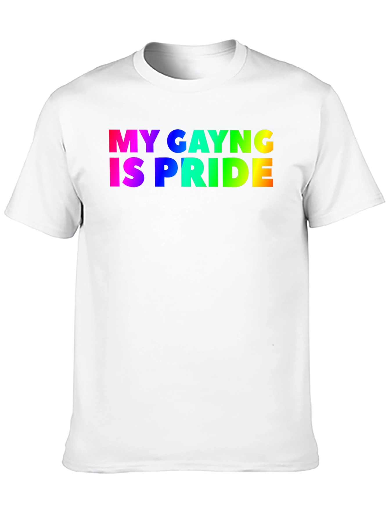 Black My Gayng Is Pride T-Shirt - Black LGBT Tee view 10