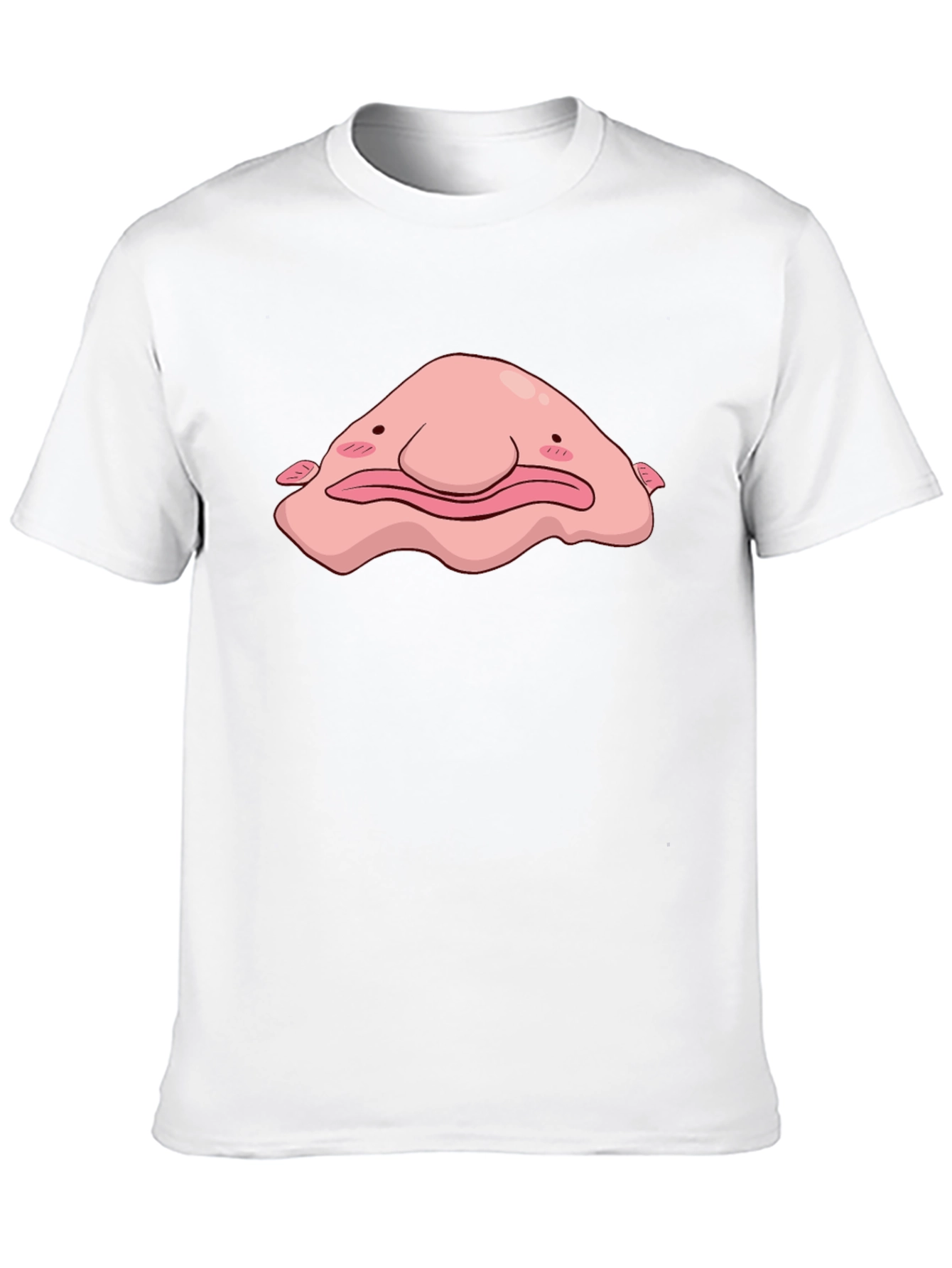 Black Blobfish T-Shirt - Funny Graphic Tee view 10