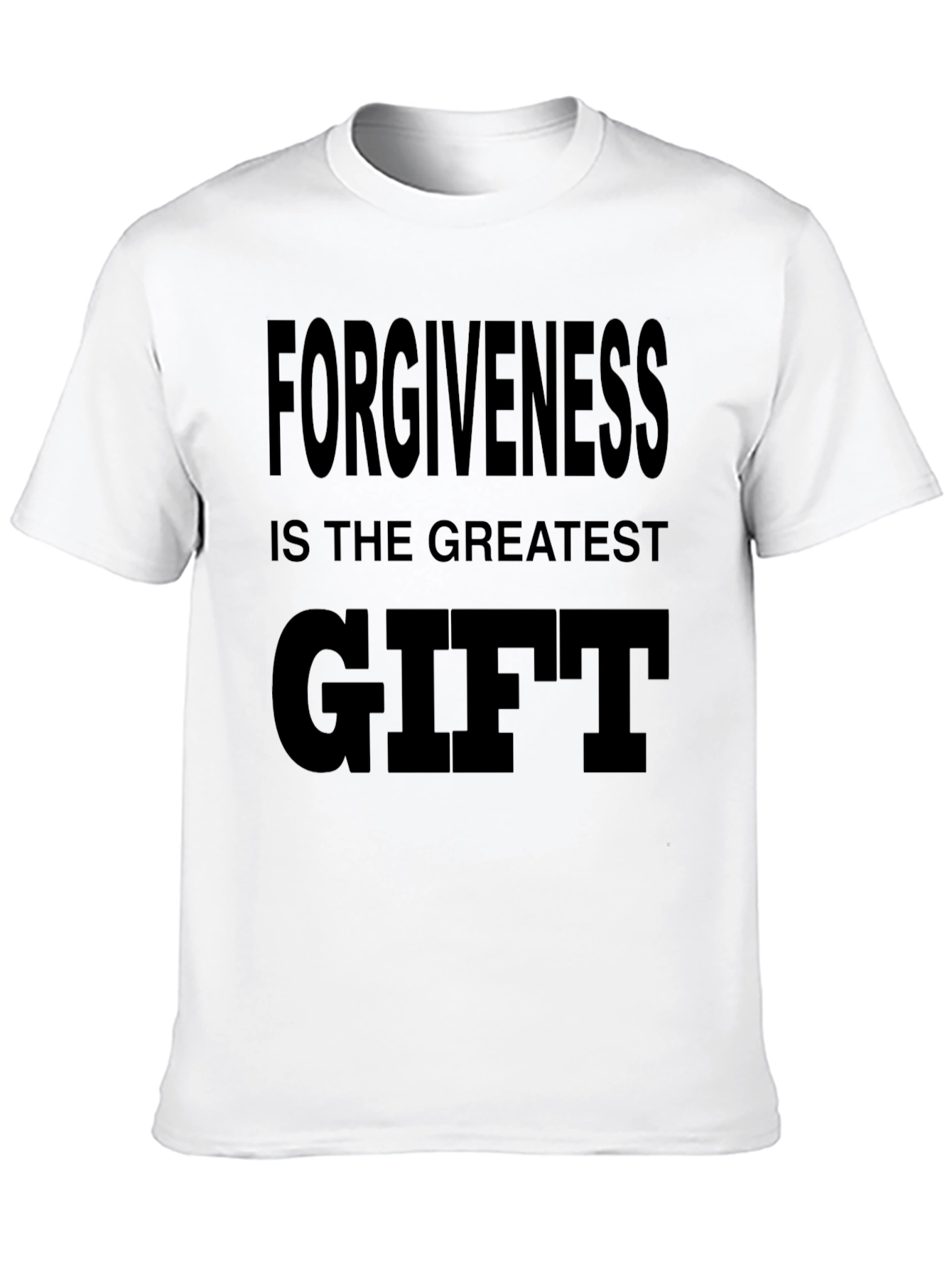 Black Forgiveness is the Greatest Gift T-Shirt view 10