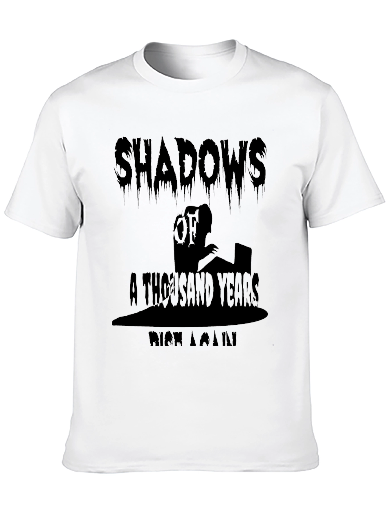 Black Shadows A Thousand Years Men's T-Shirt view 10