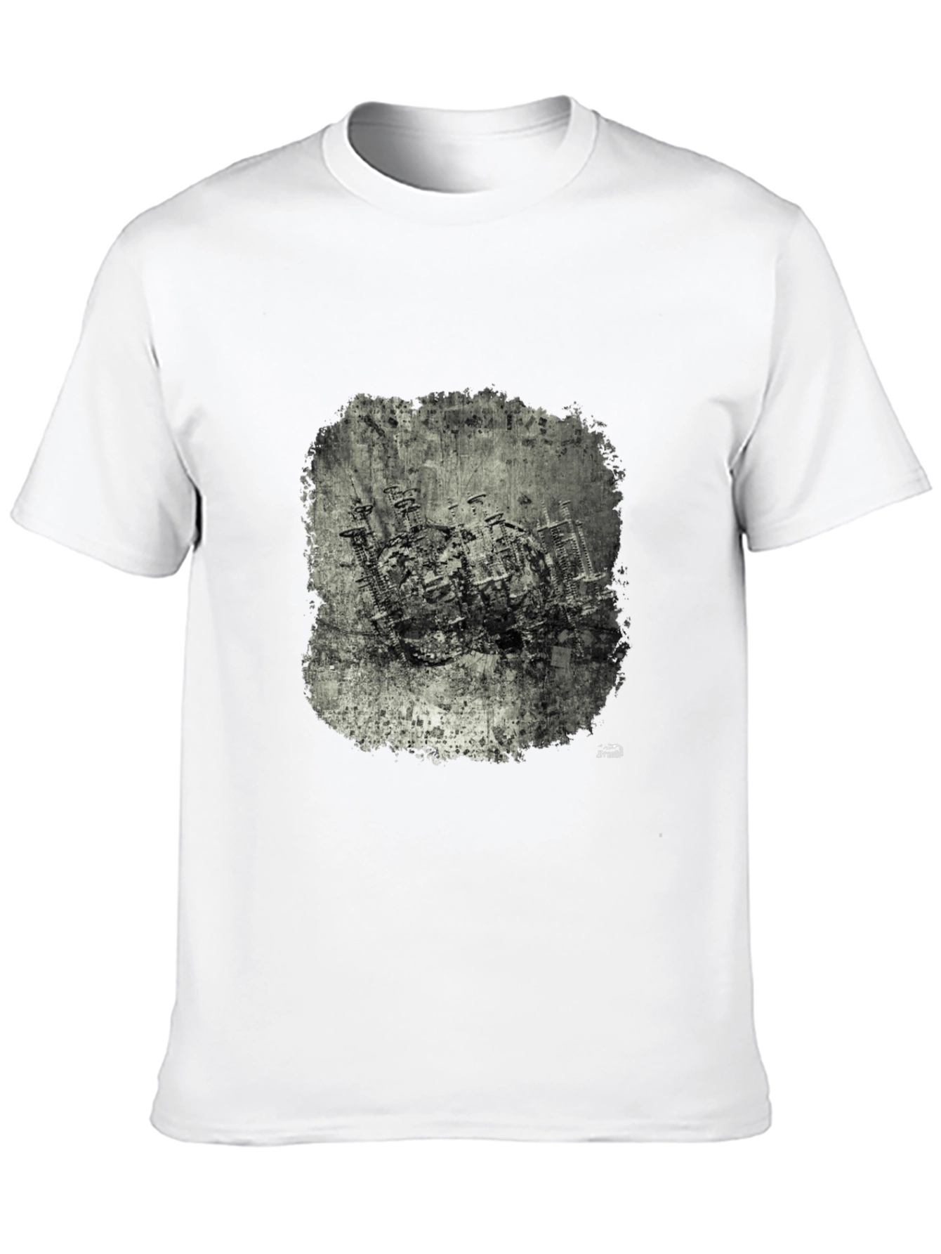 Black Urban Decay Graphic Tee - Black Cotton Blend view 10