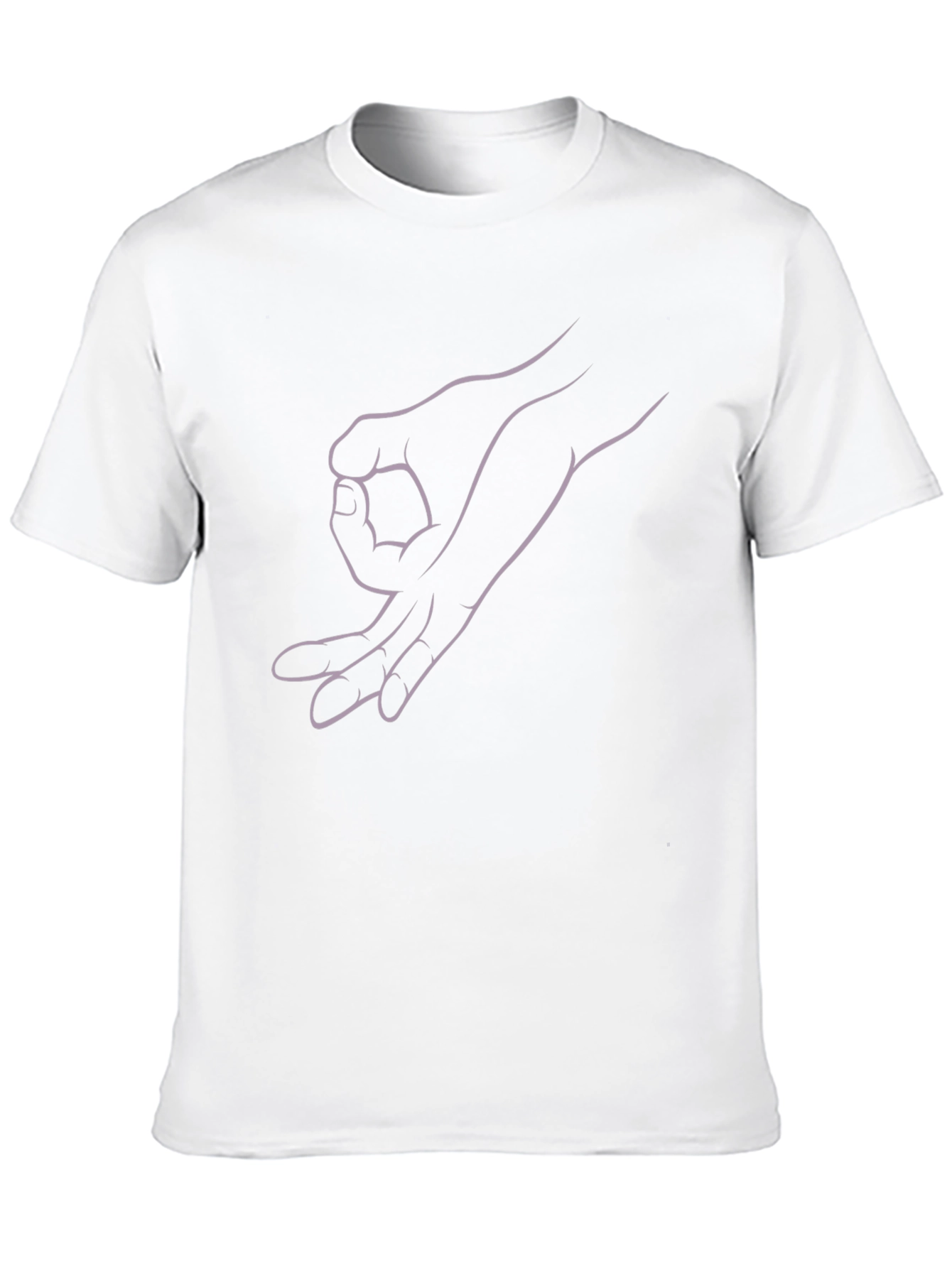 Black Got Em! Black T-Shirt with Funny Finger Game Design view 10