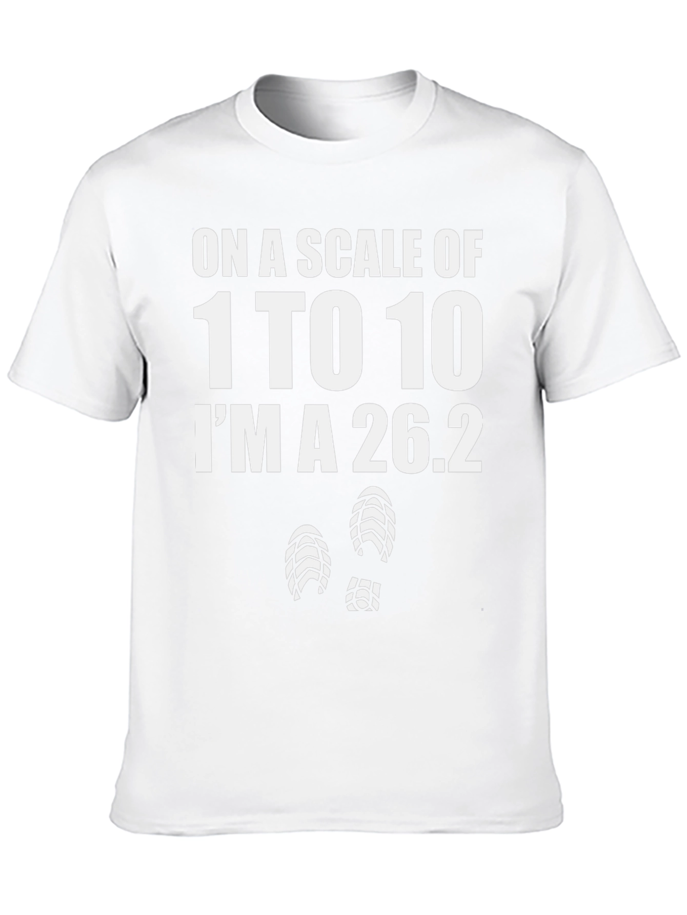 Black Marathon Runner T-Shirt: 1 to 10 I'm a 26.2 view 10