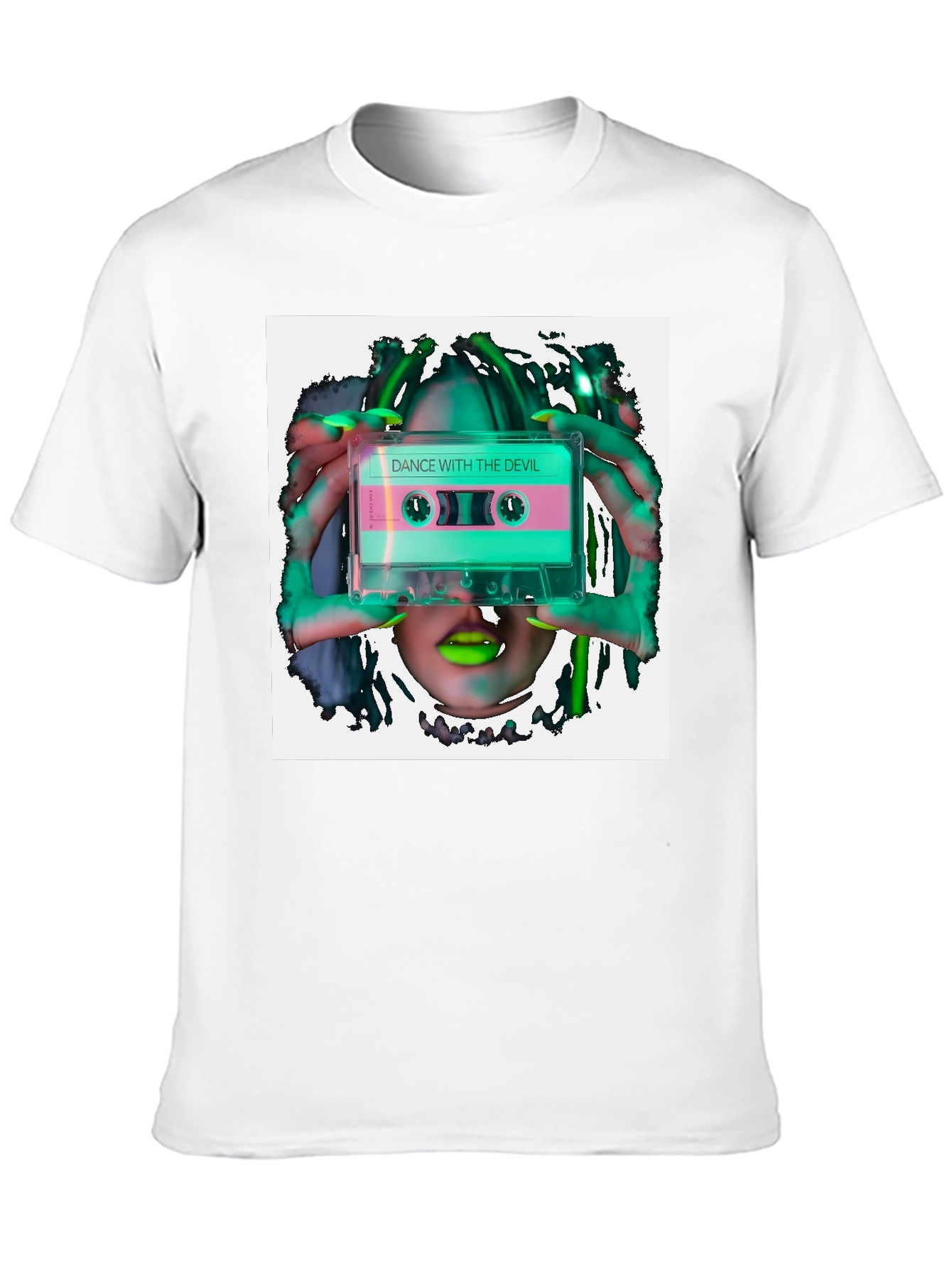 Black Dance With The Devil Cassette Graphic Tee view 10