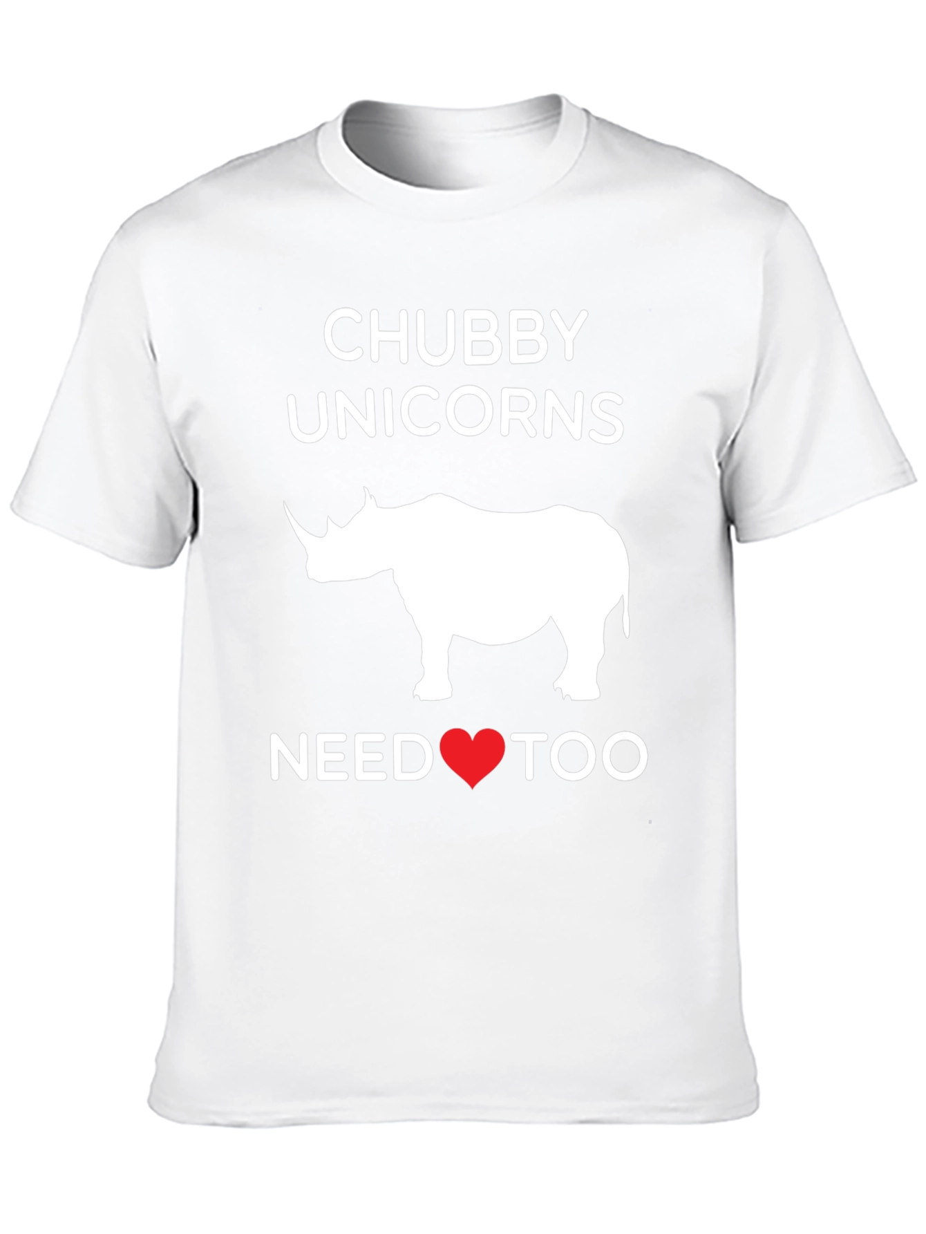 Black Chubby Unicorns Need Love T-Shirt, Funny Graphic Tee view 10