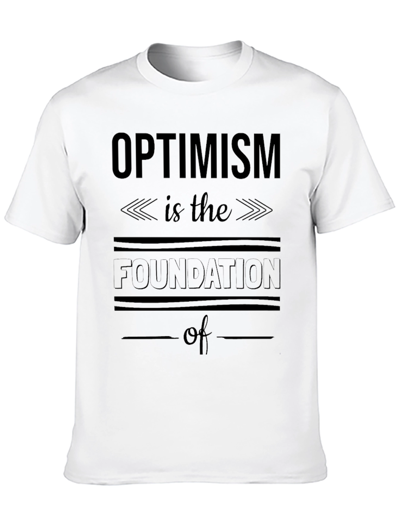 Black Optimism Foundation Graphic Tee - Unisex Black T-Shirt view 10