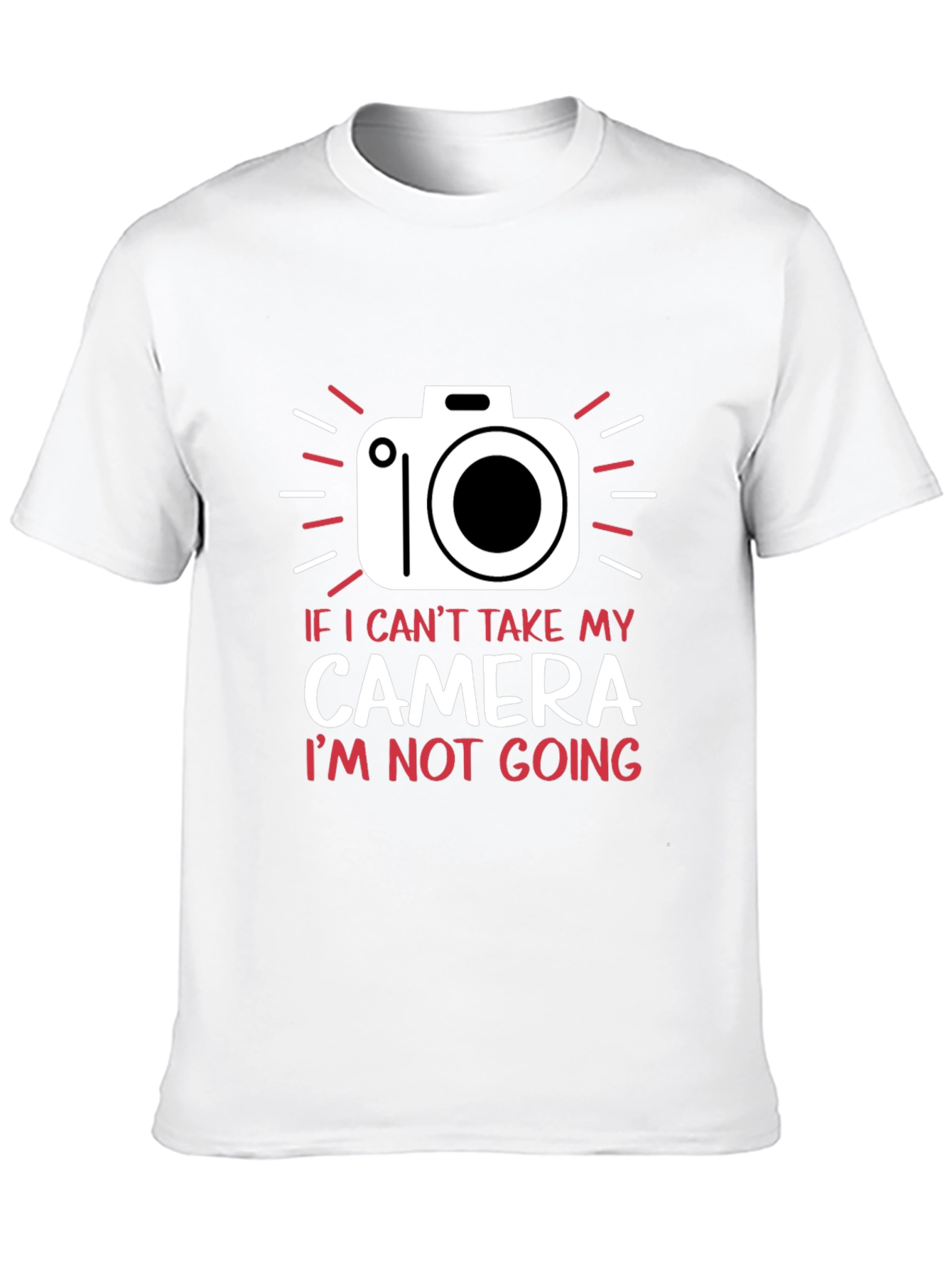 Black Camera Graphic T-Shirt - Photography Lover Tee view 10