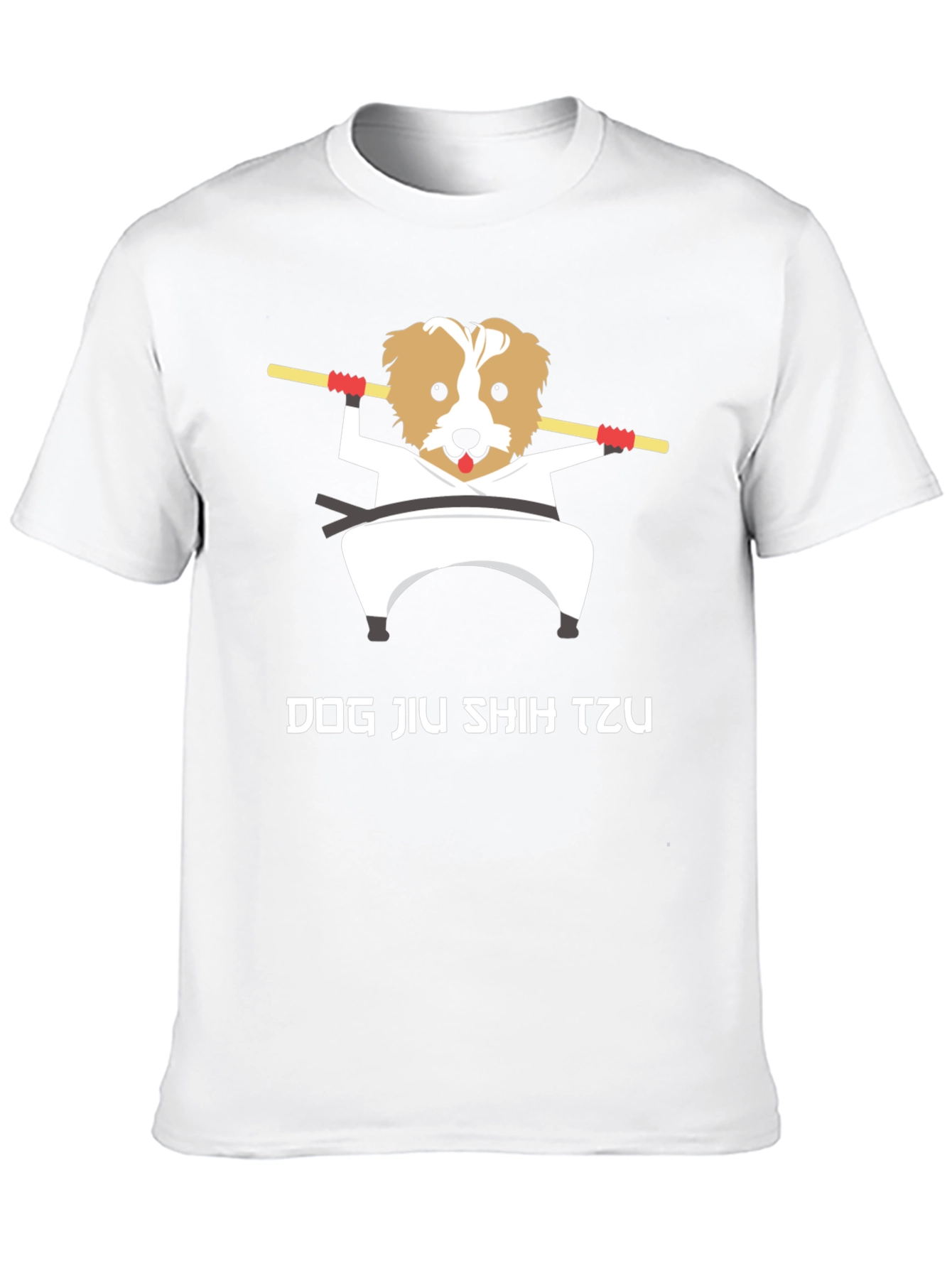 Black Dog Jiu Shih Tzu T-Shirt - Martial Arts view 10