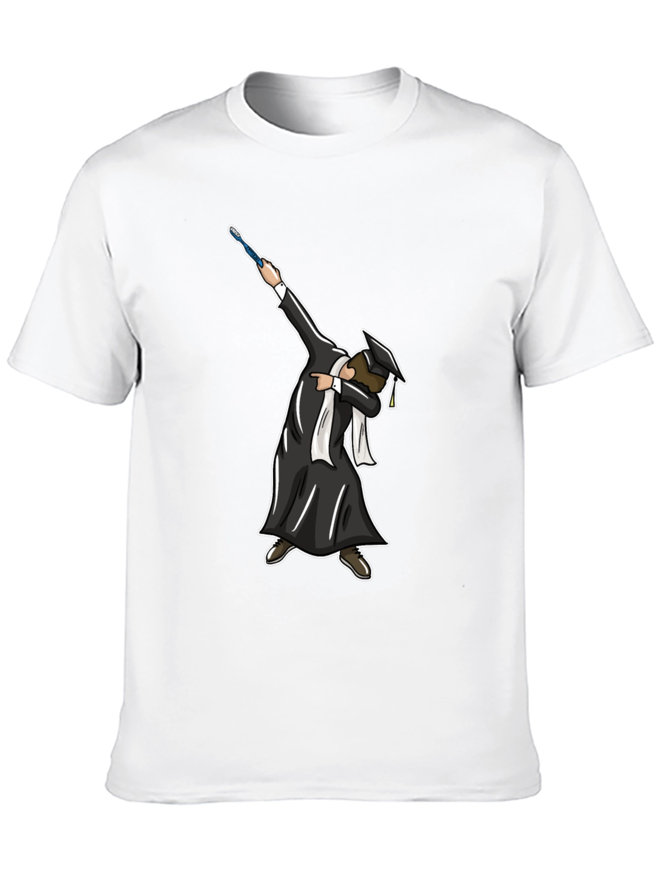 Black Graduation Dabbing T-Shirt view 10