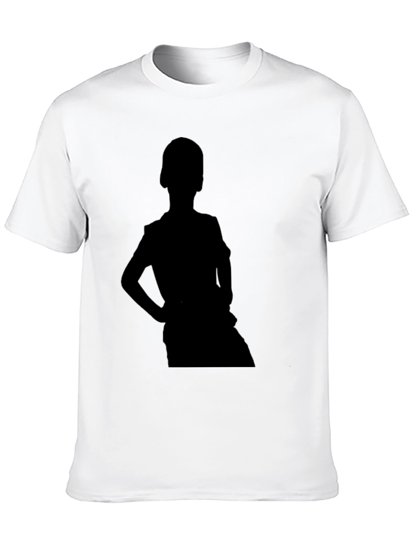 Black Black Silhouette Graphic Tee view 10