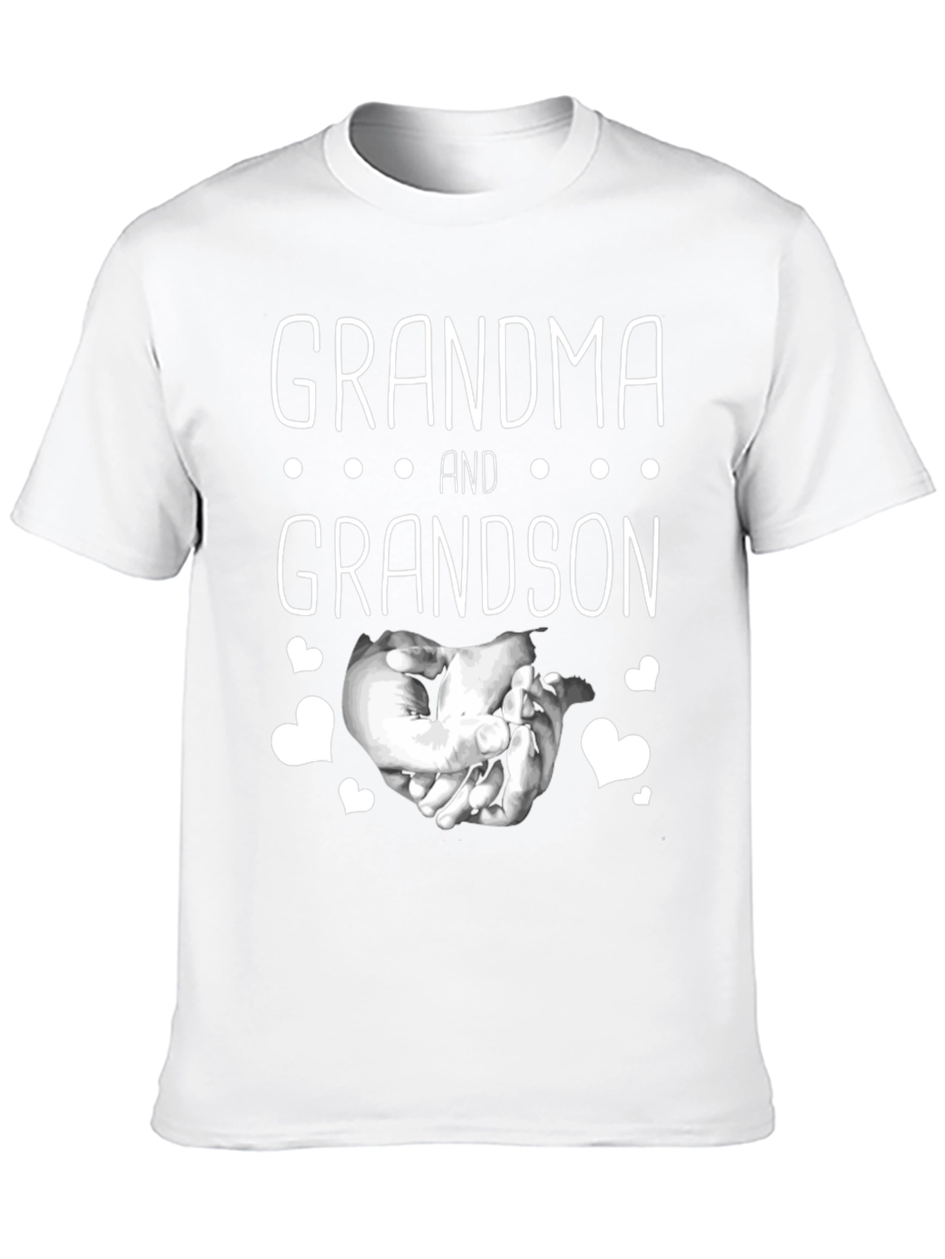 Black Grandma & Grandson Matching T-Shirt view 10