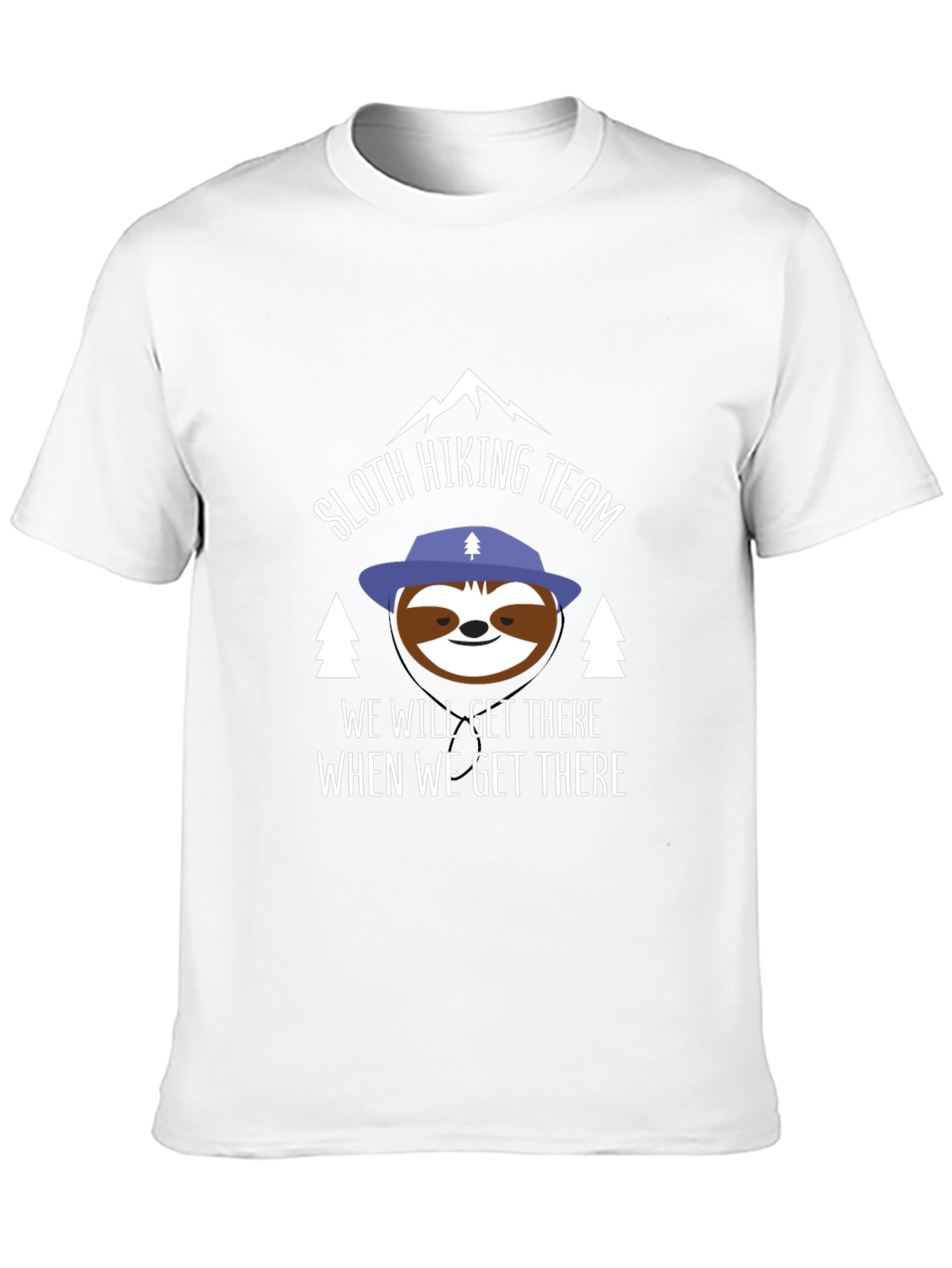 Sloth Hiking Team Graphic Tee - 10