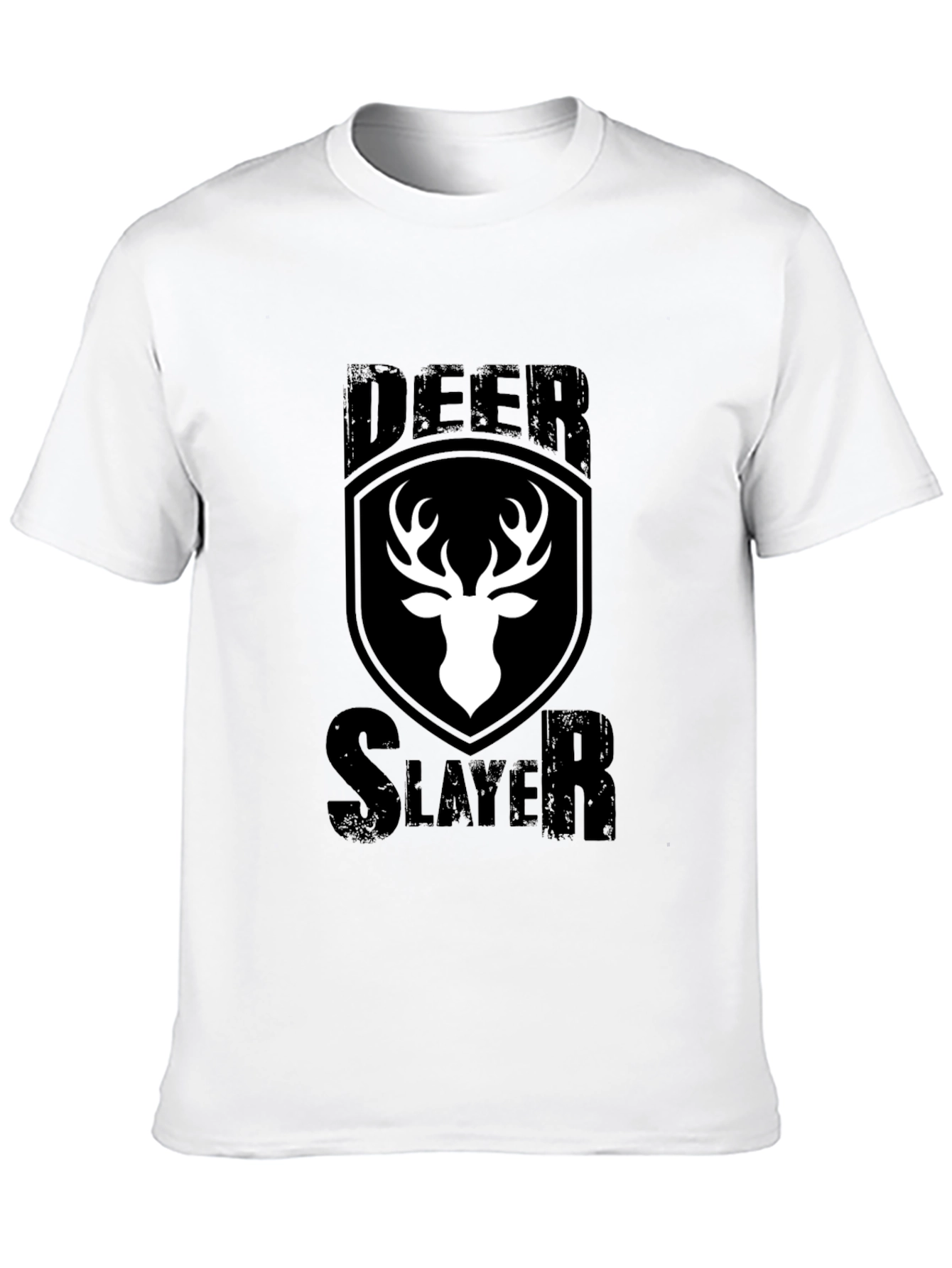 Black Deer Slayer Graphic Tee - Hunting T-Shirt view 10