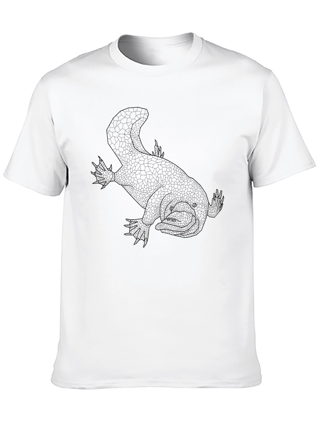 Black Platypus Graphic Tee - Black Cotton T-Shirt view 10