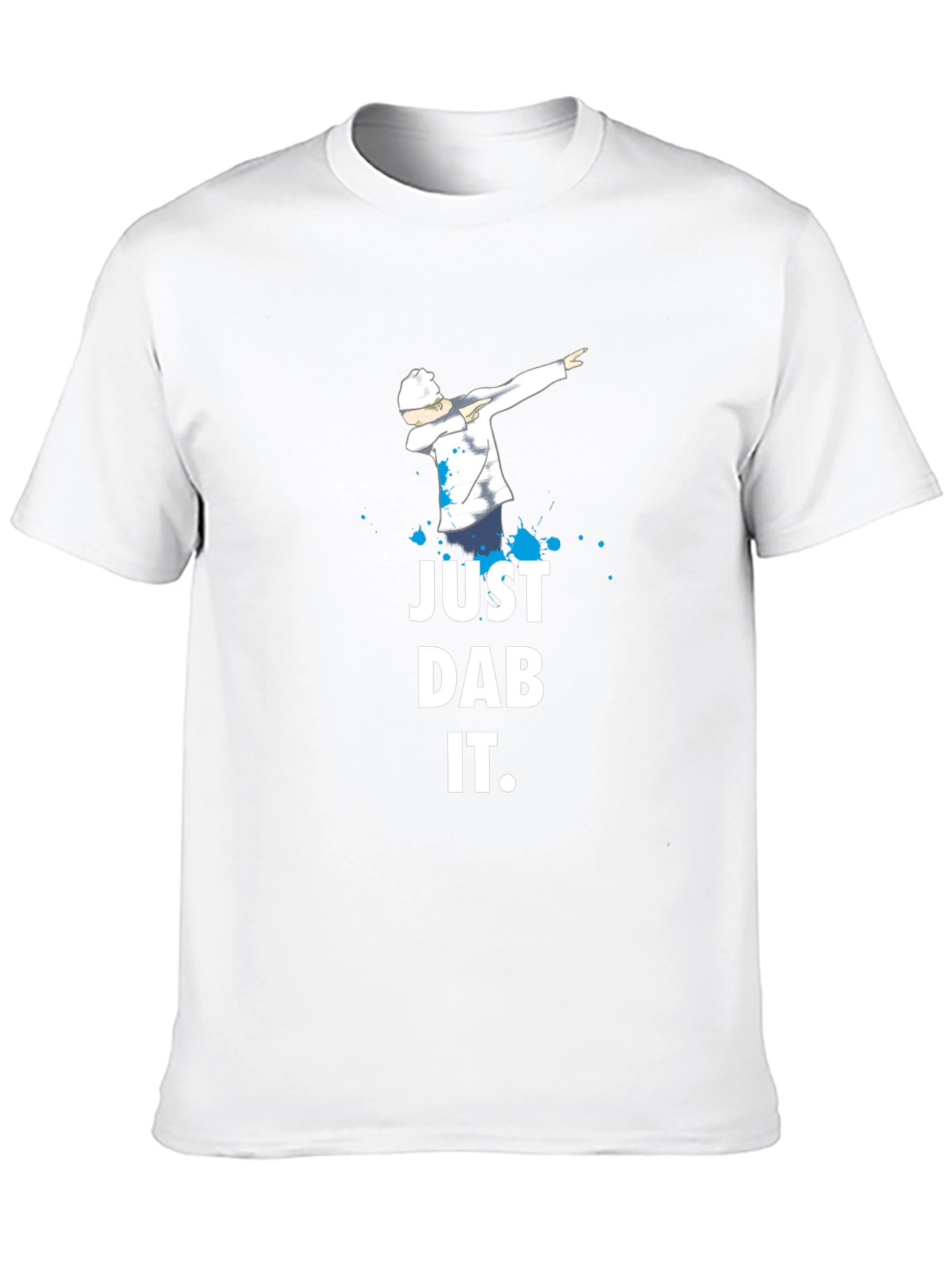 Black Just Dab It T-Shirt - Trendy Graphic Tee view 10