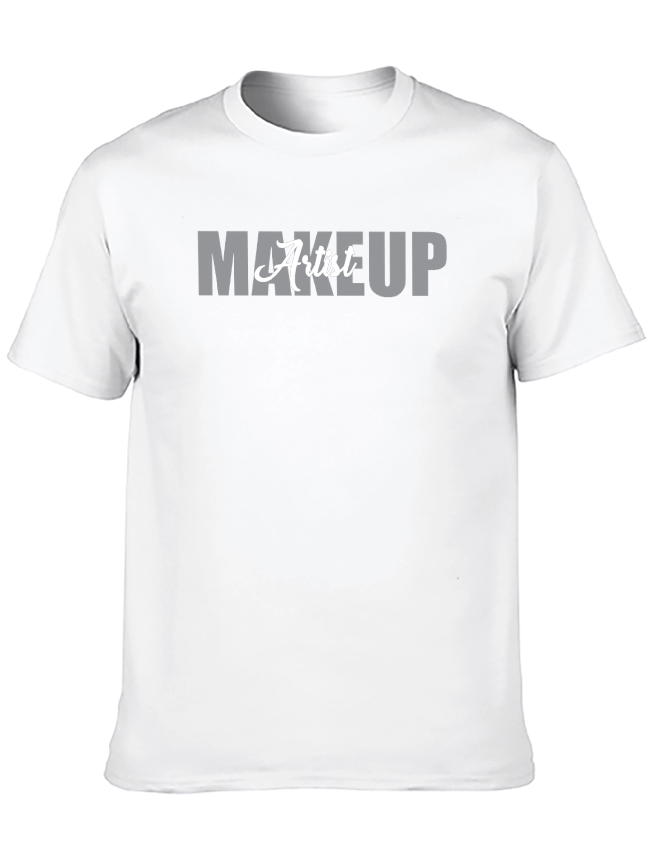 Black Makeup Artist Graphic T-Shirt - Black view 10