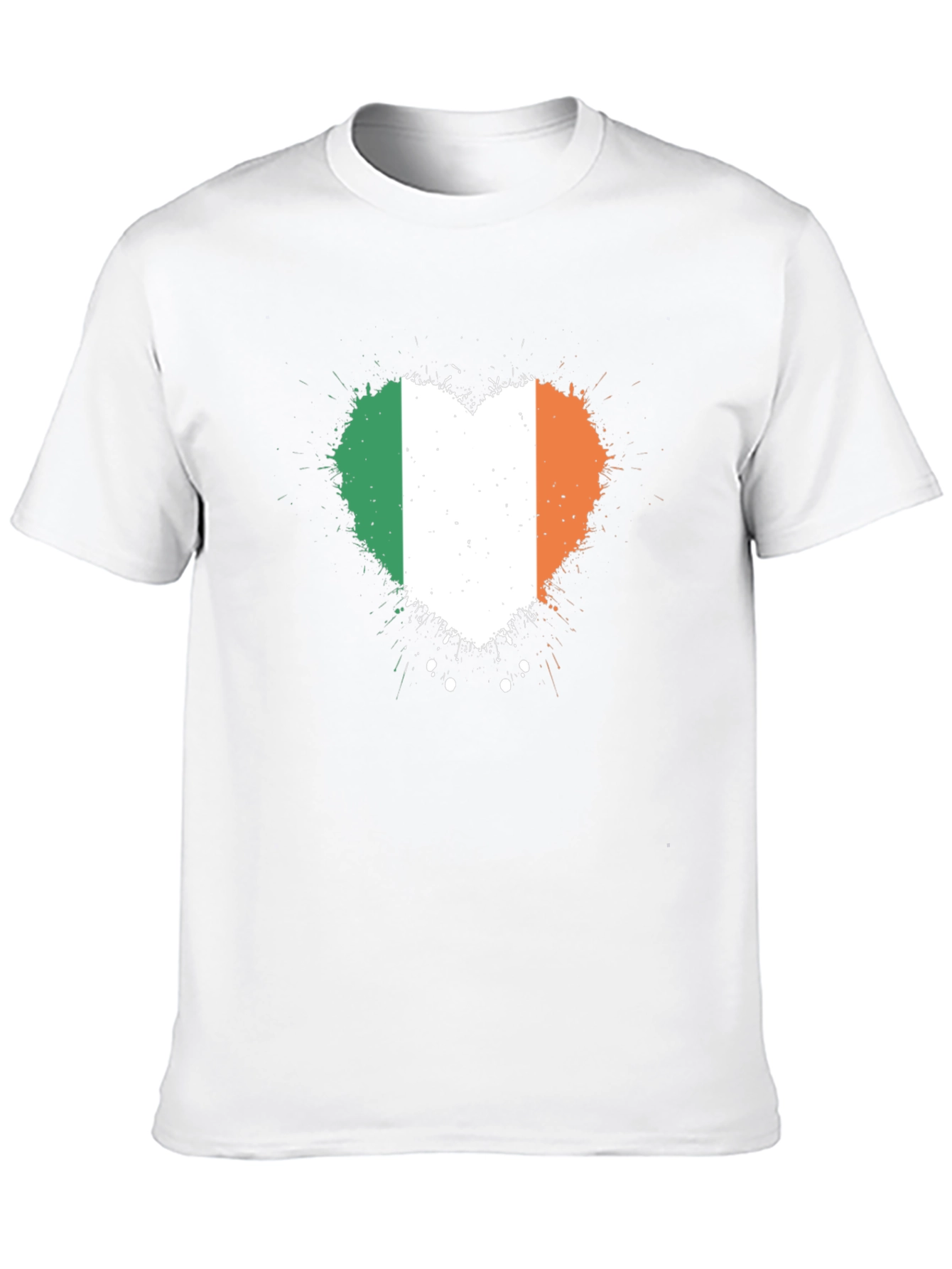 Irish Flag Heart T-Shirt - Show Your Irish Pride! - 10
